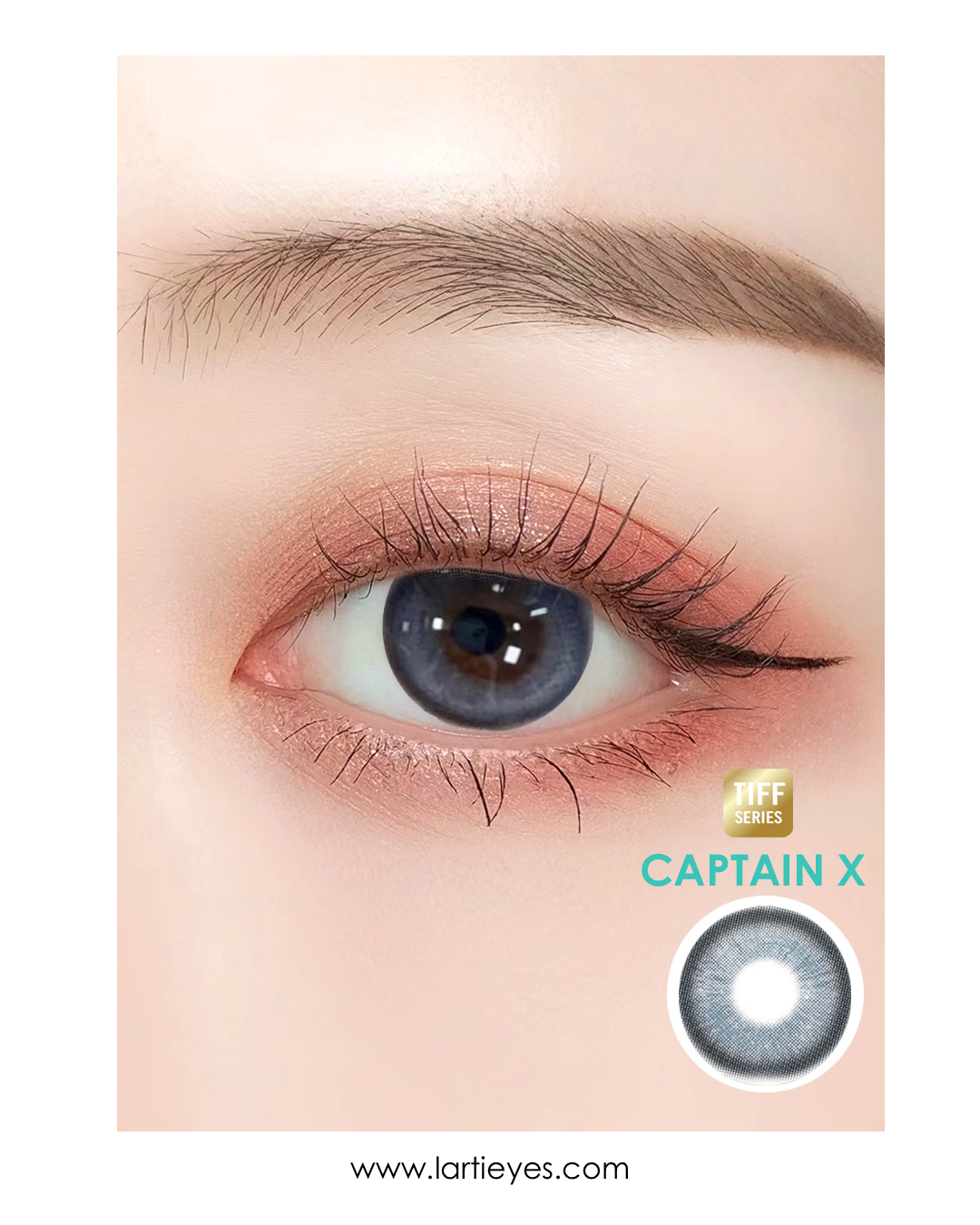Captain X blue focus eyes