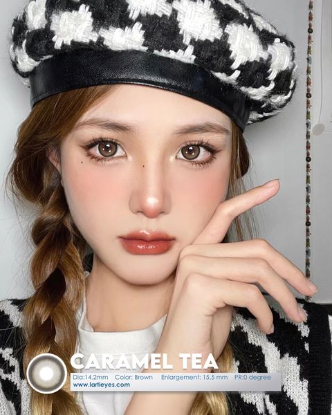 Caramel Tea brown model 1