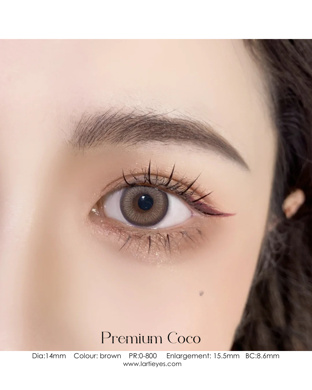 Premium Coco Brown Focus eyes