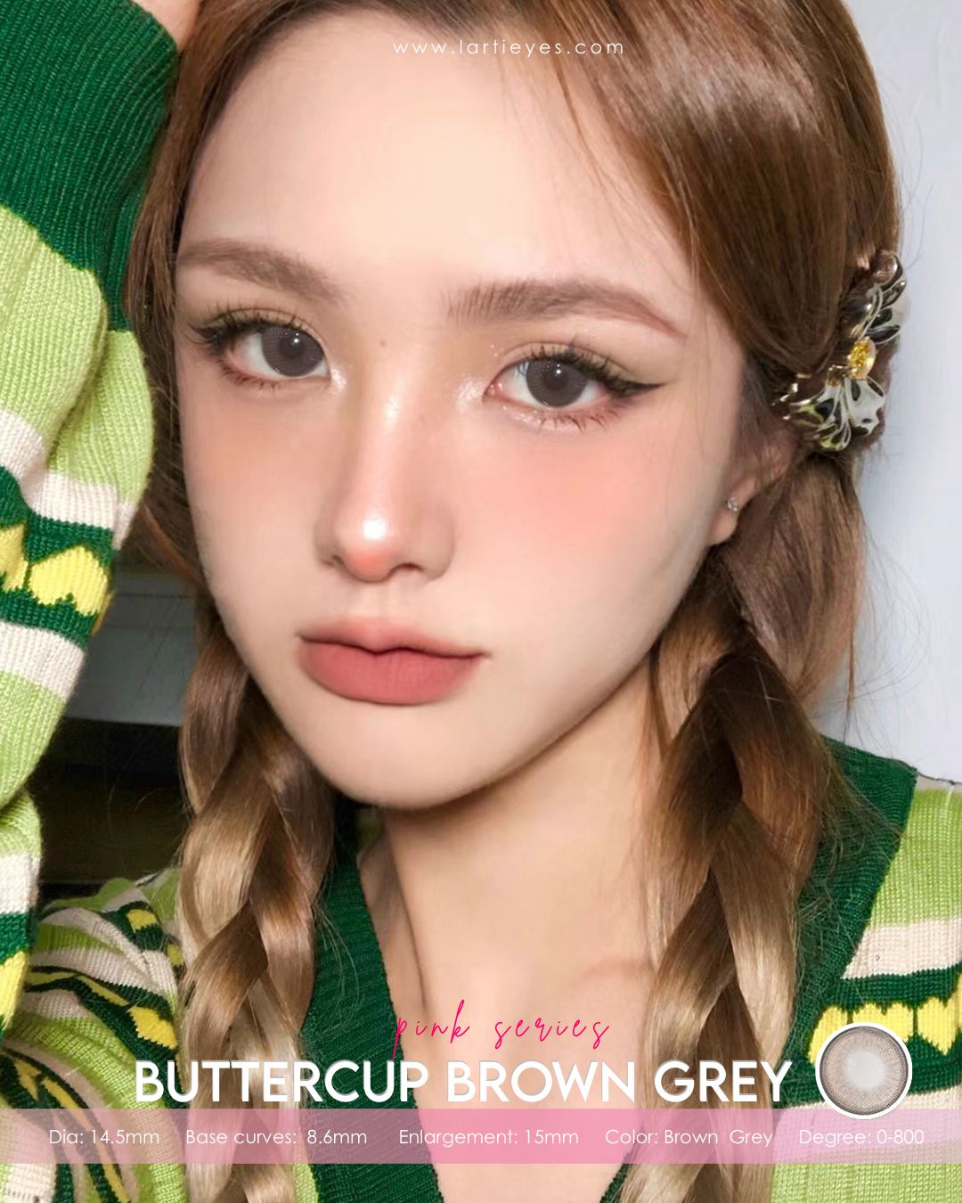 Butter cup brown grey  model 1