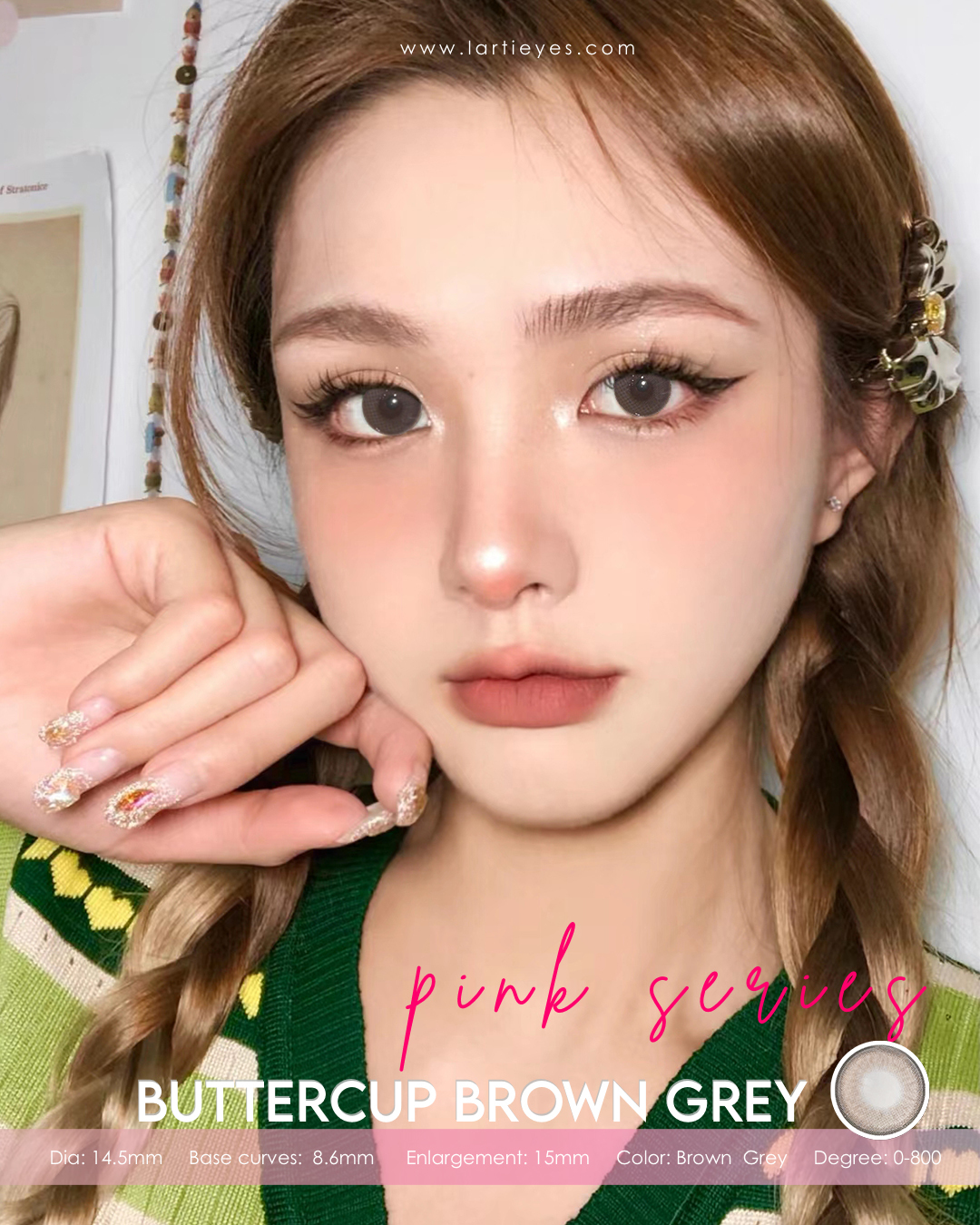 Butter cup brown grey  model 2