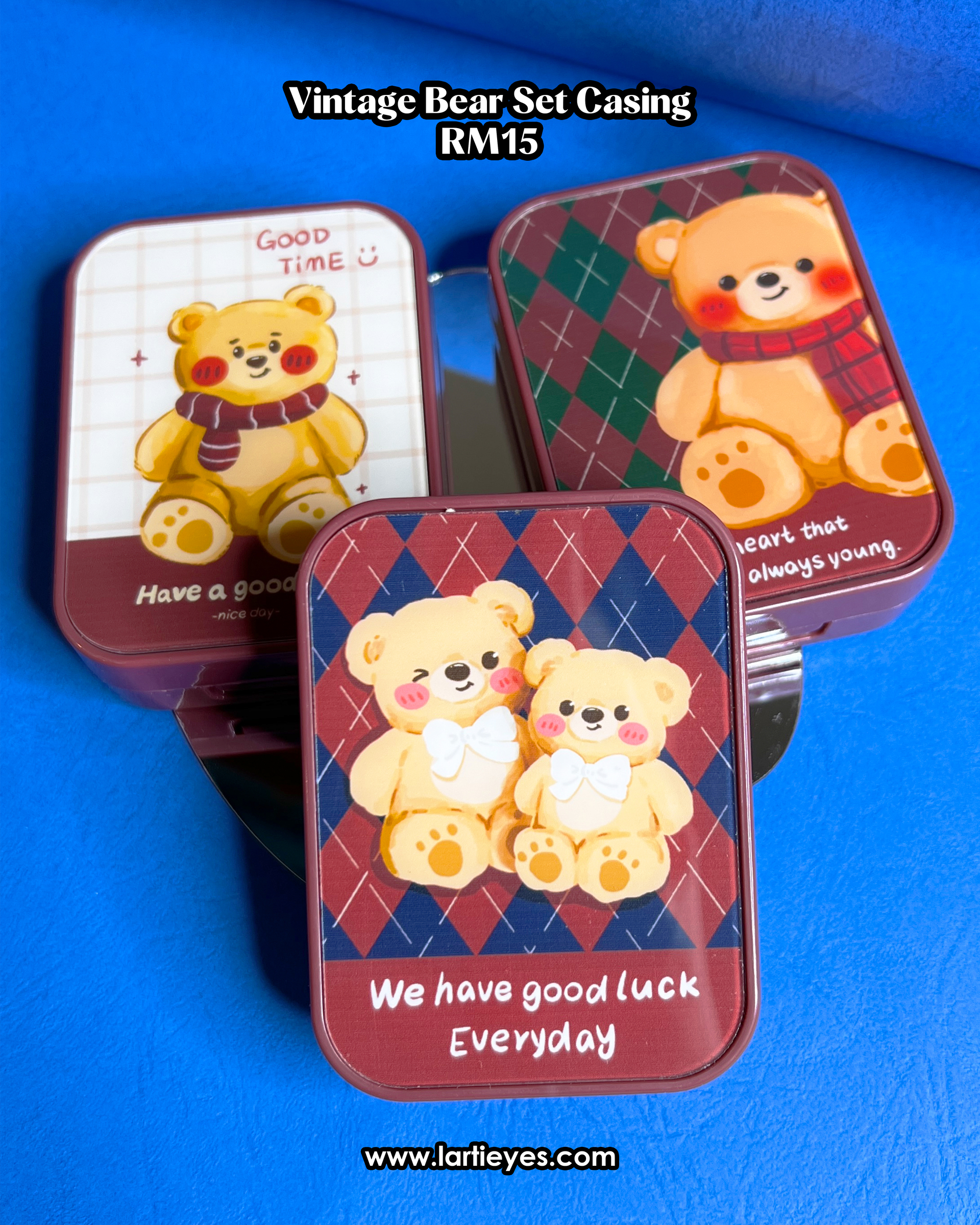Vintage Bear Set Casing D