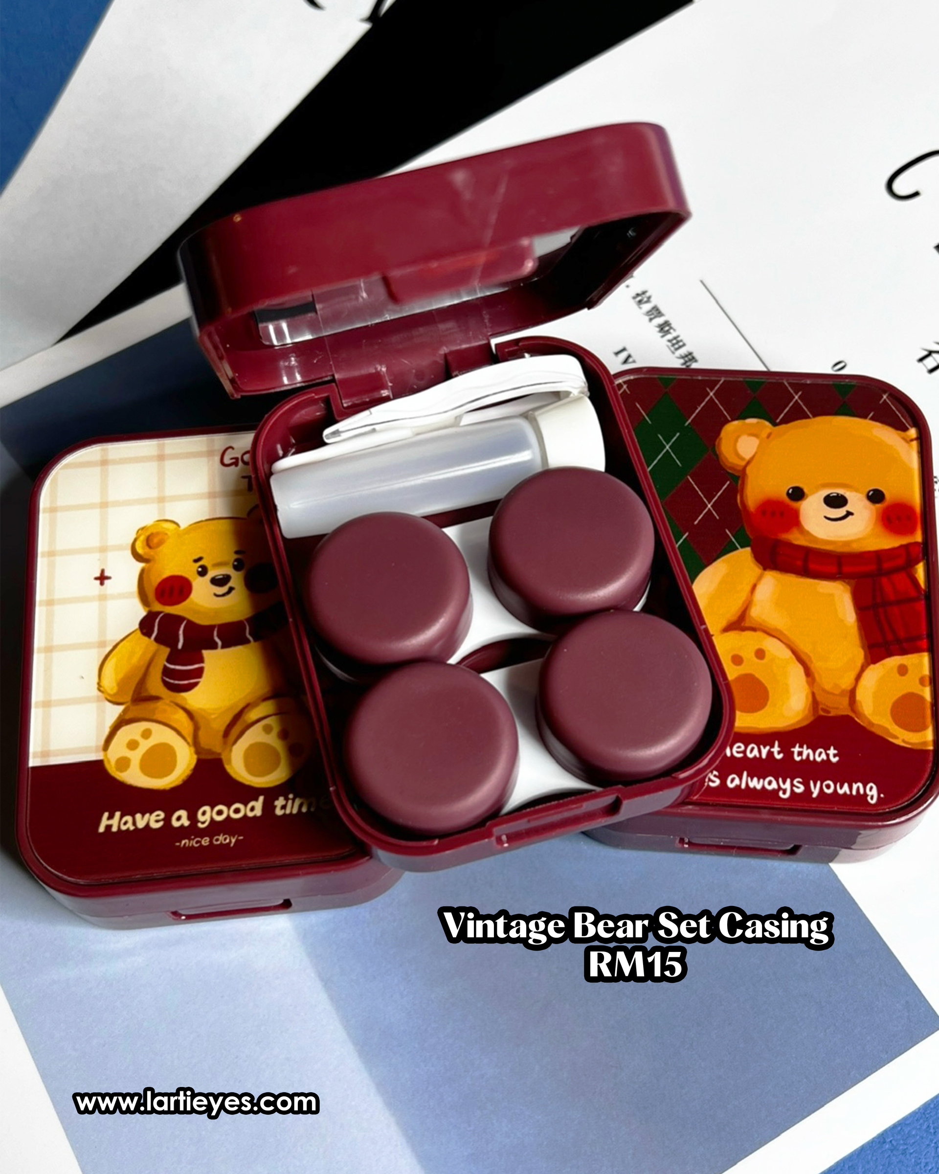 Vintage Bear Set Casing B
