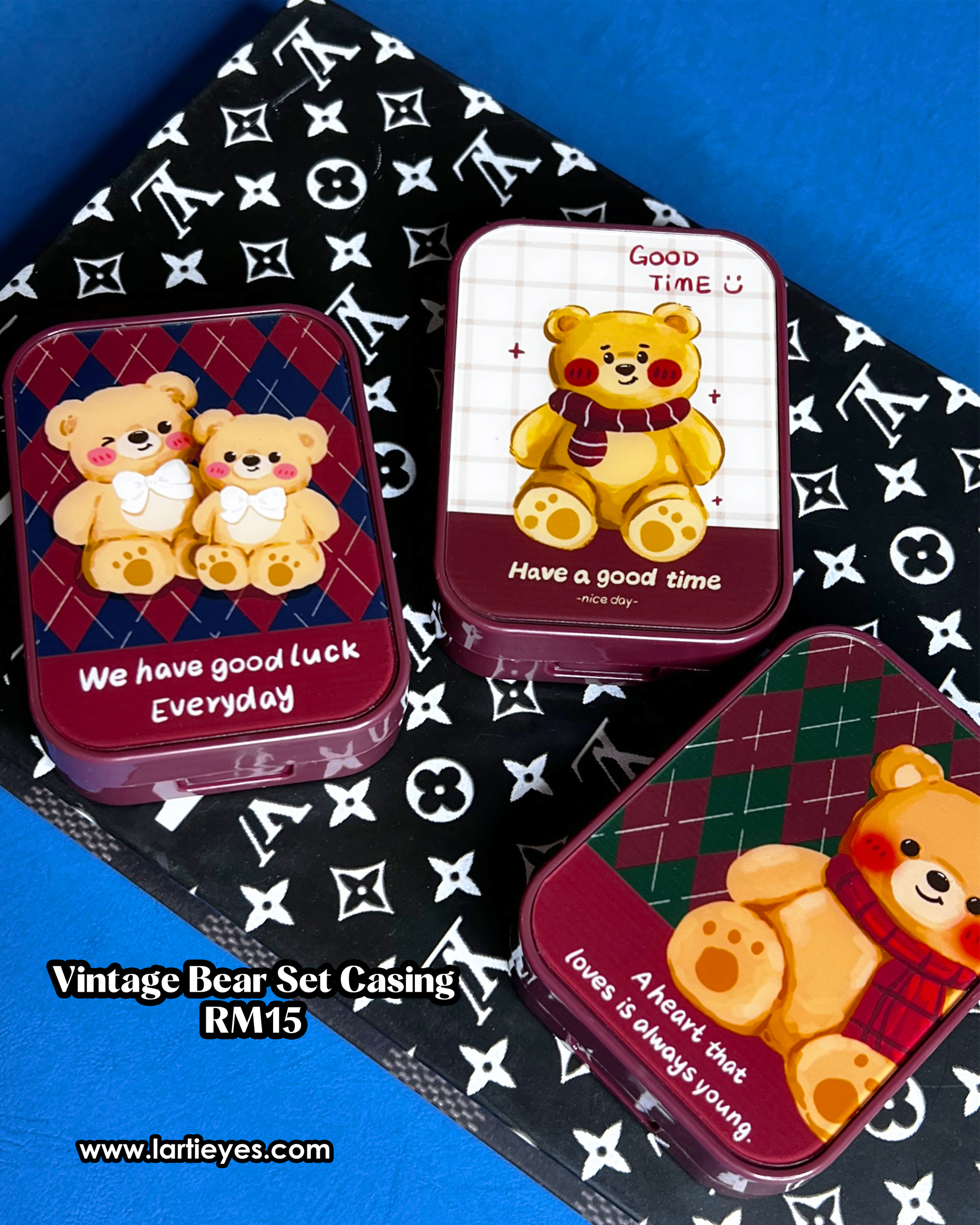 Vintage Bear Set Casing A