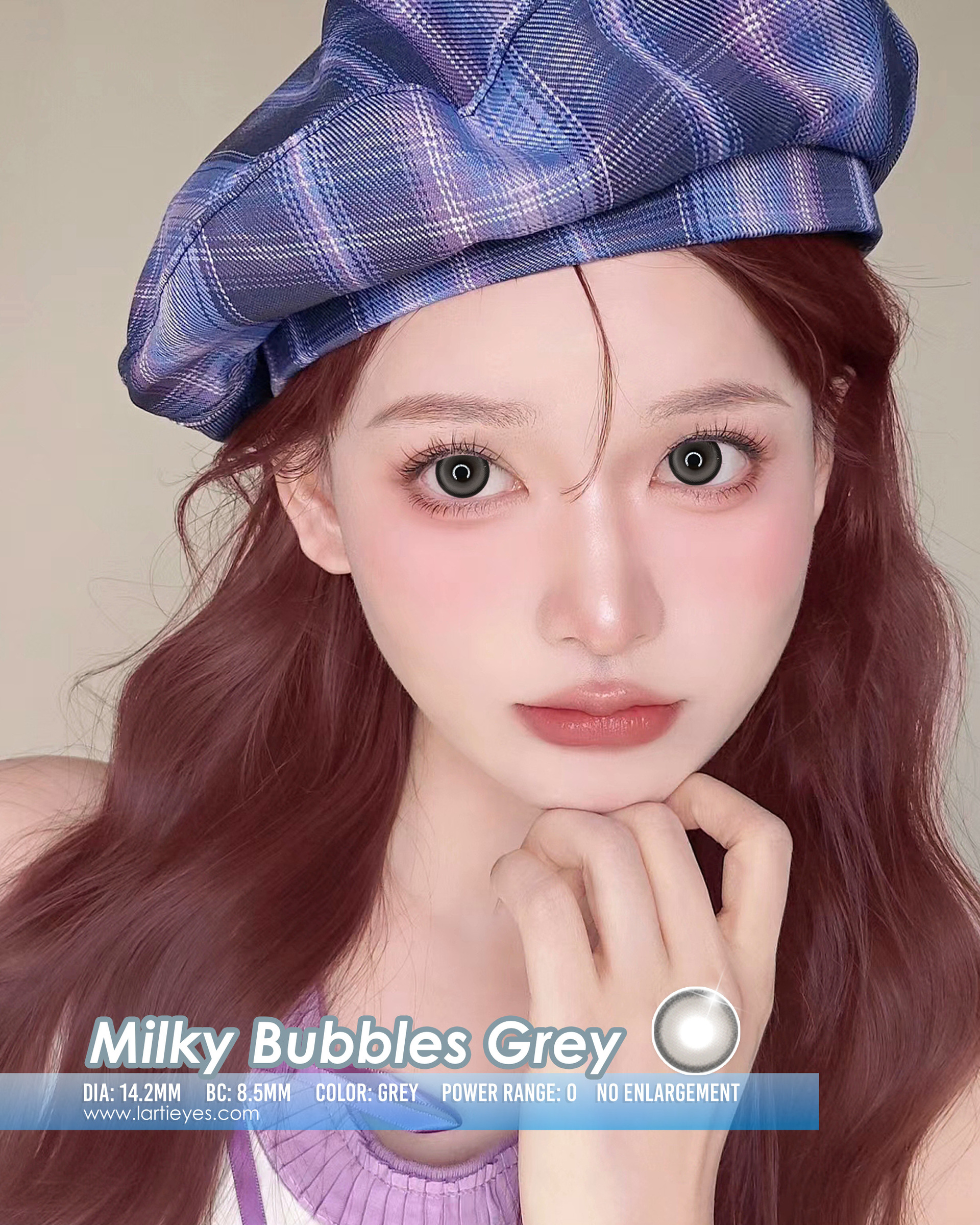 Milky Bubbles Grey  model 1
