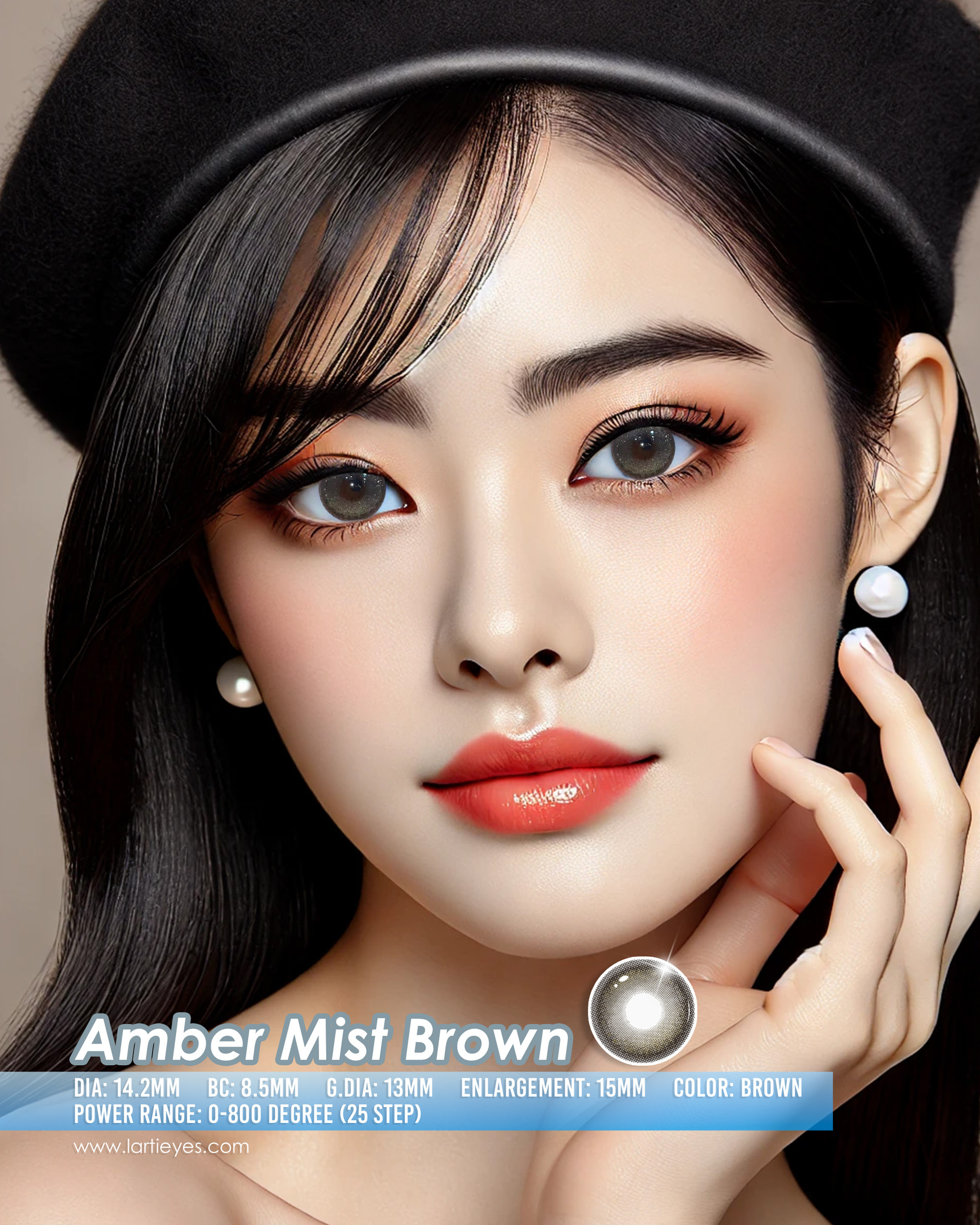 amber mist brown model 3