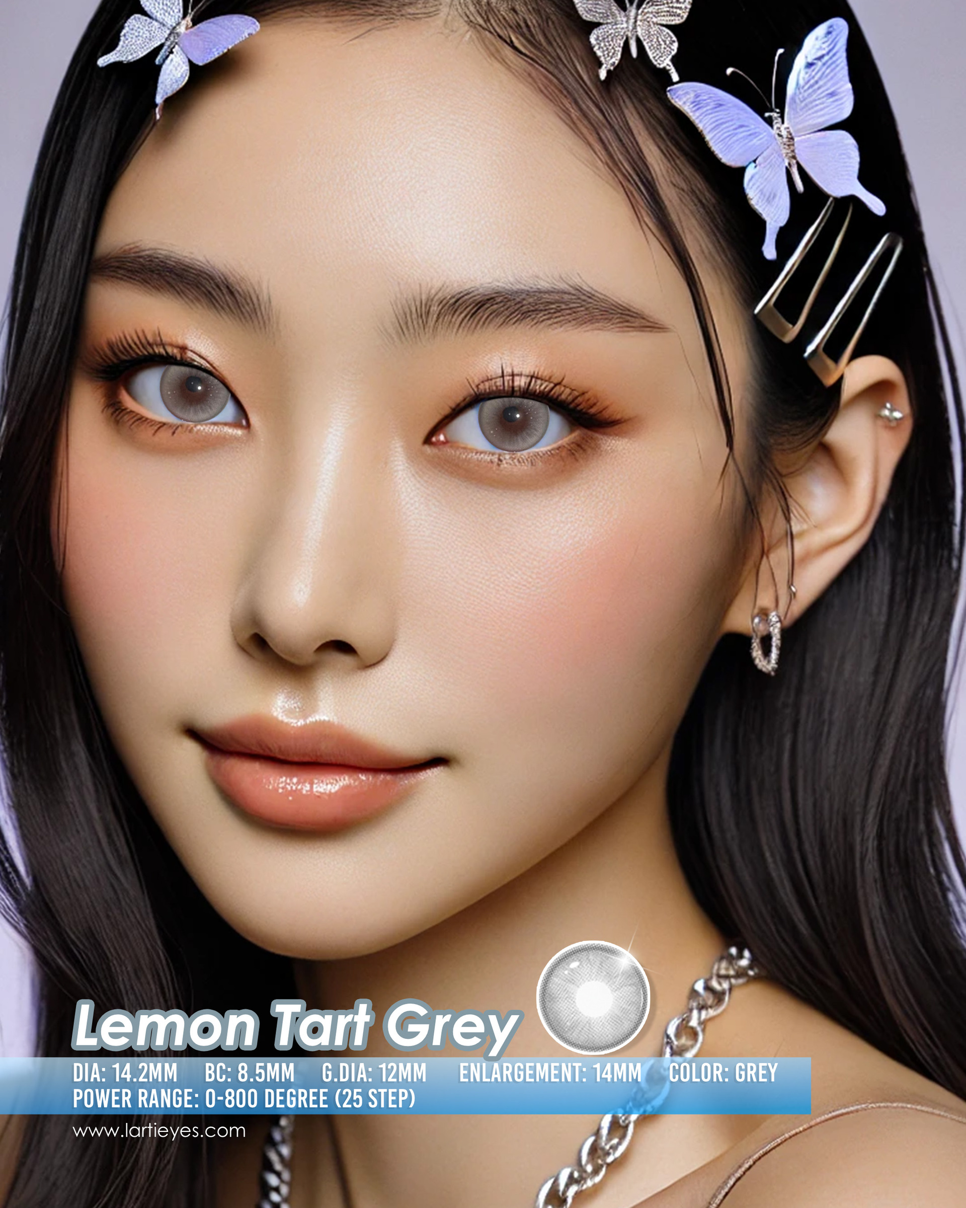 Lemon Tart Grey model 1
