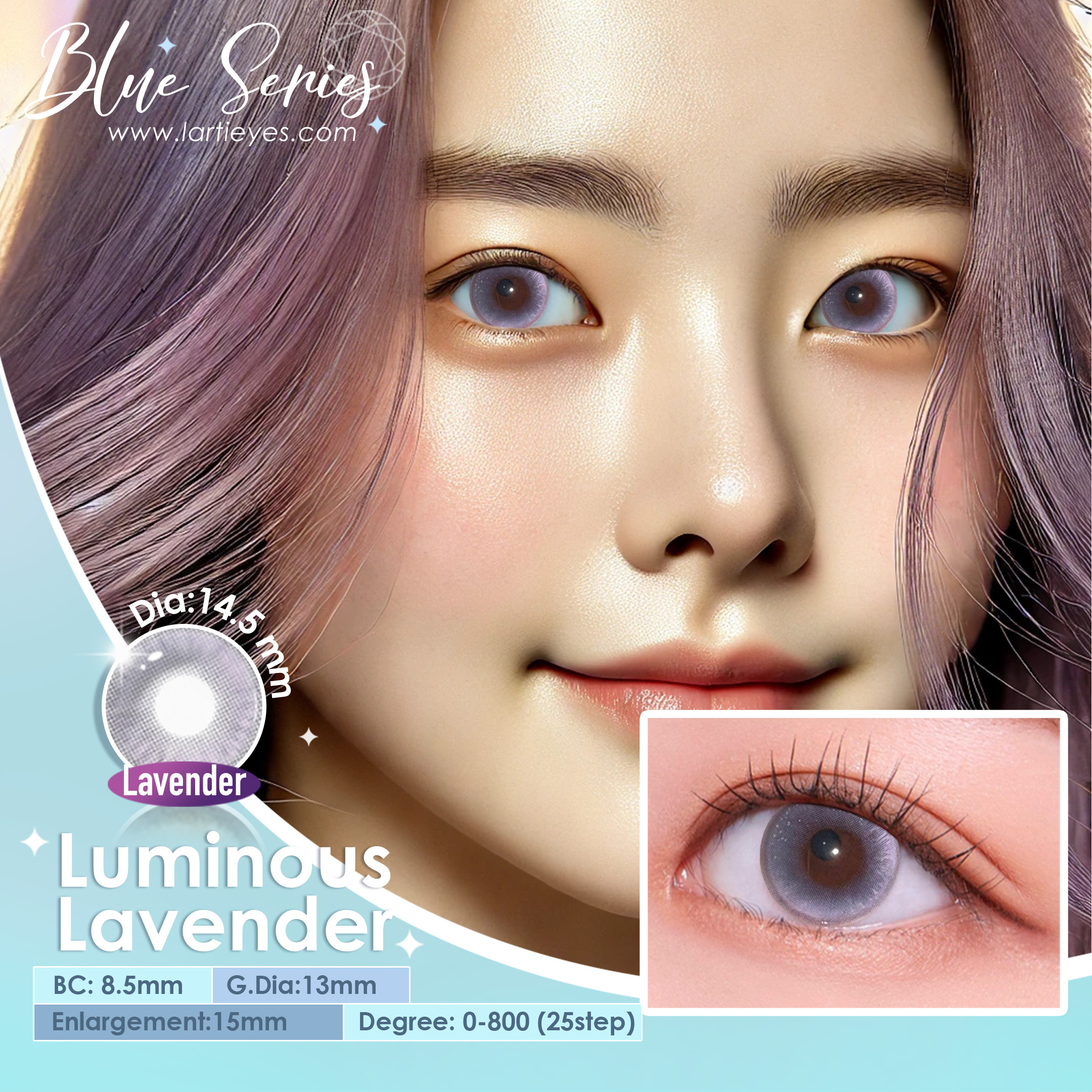 luminous lavender Cover