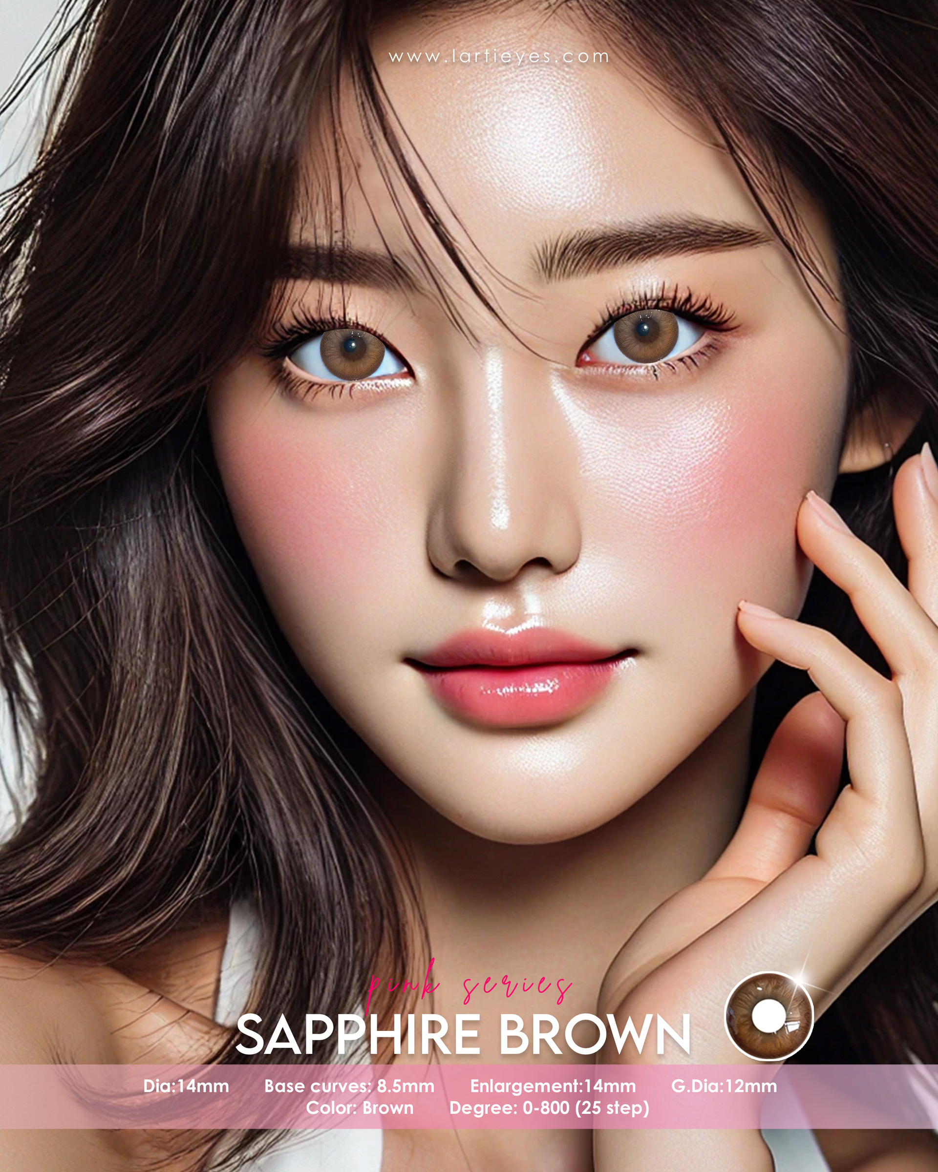 SAPPHIRE BROWN model 3