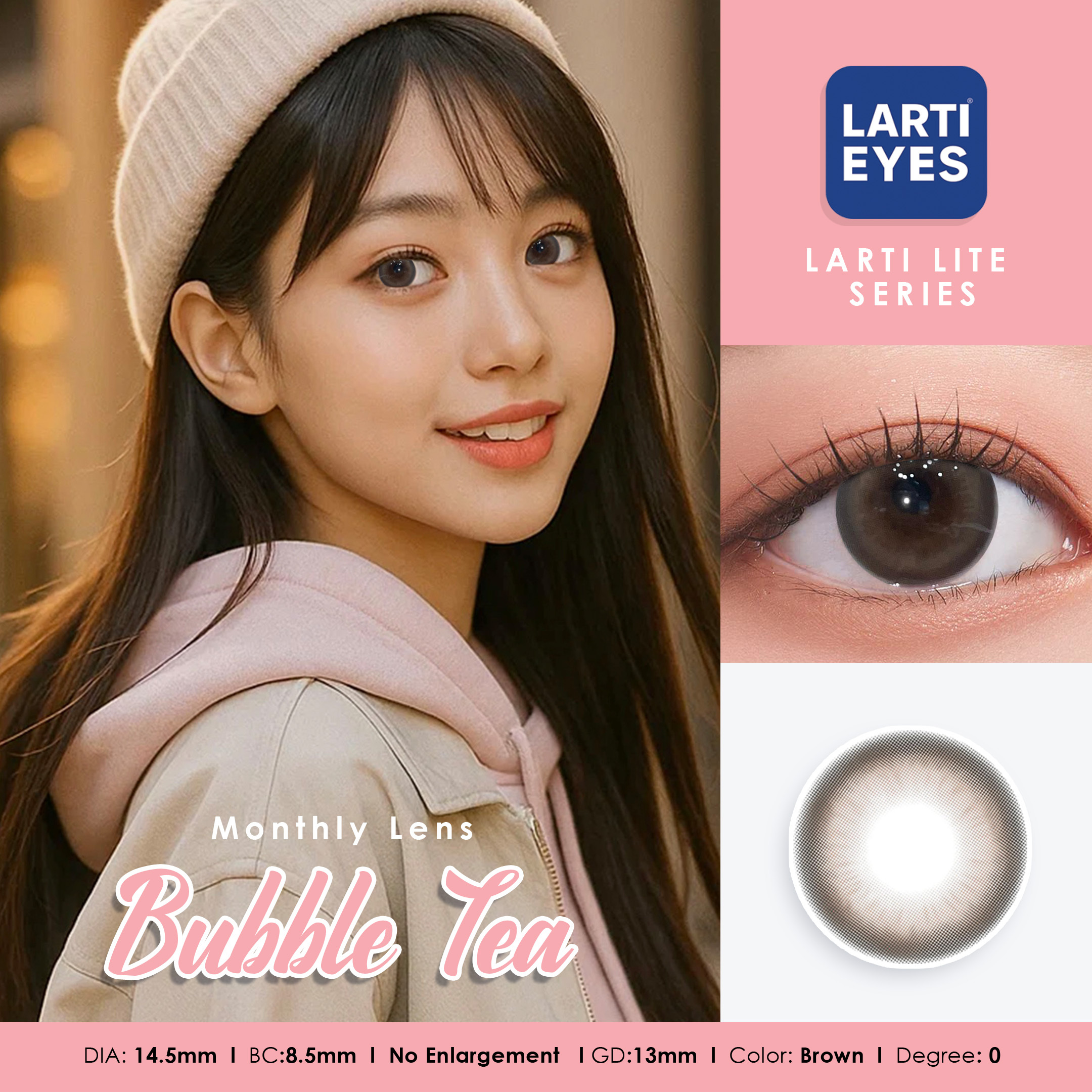 Bubble Tea Brown Cover