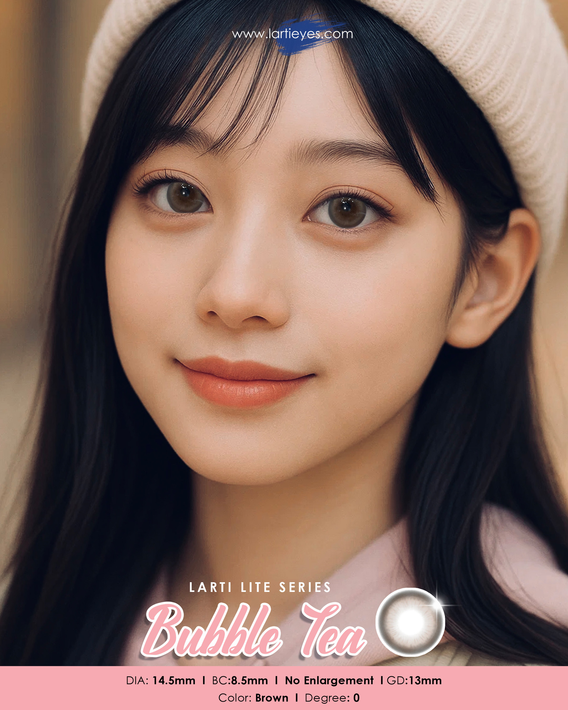 Bubble tea brown model 4