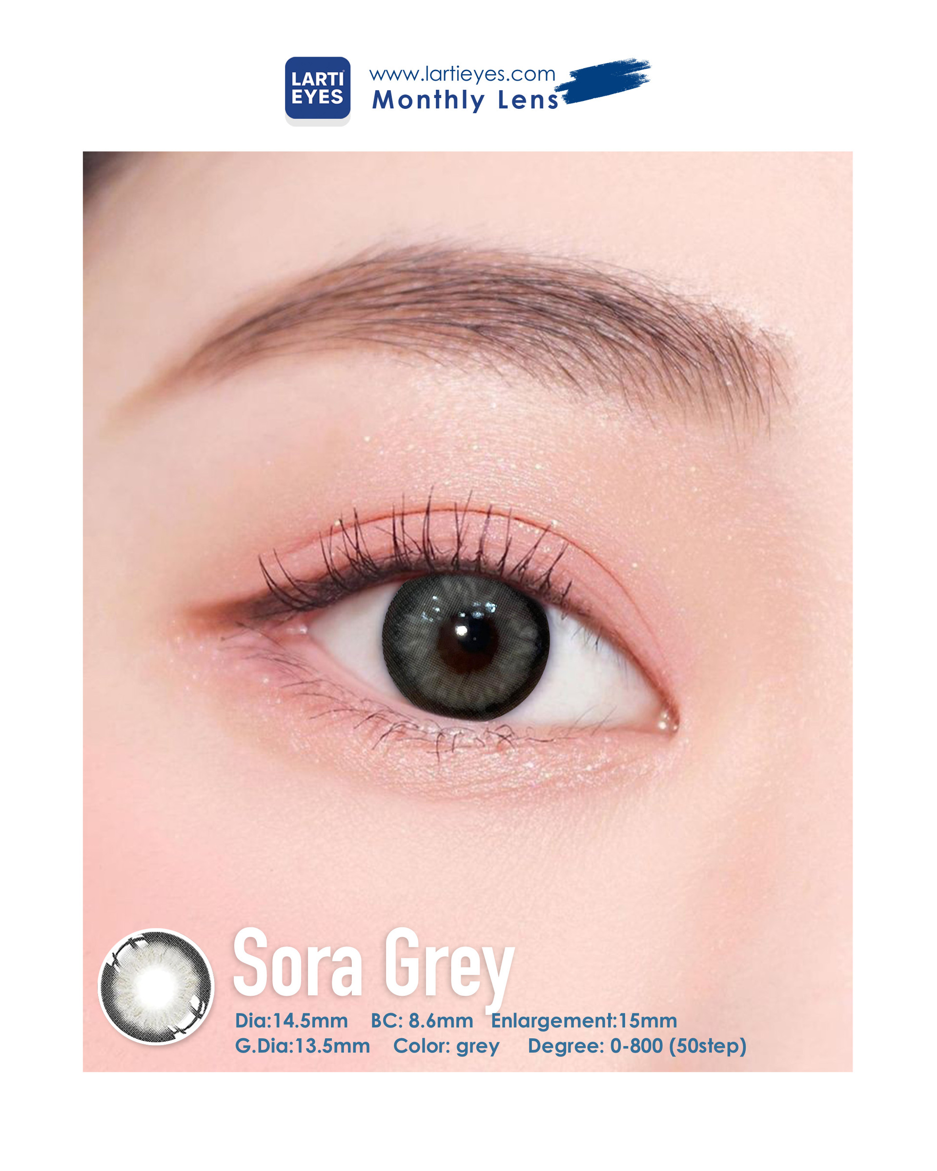 Sora Grey focus eyes