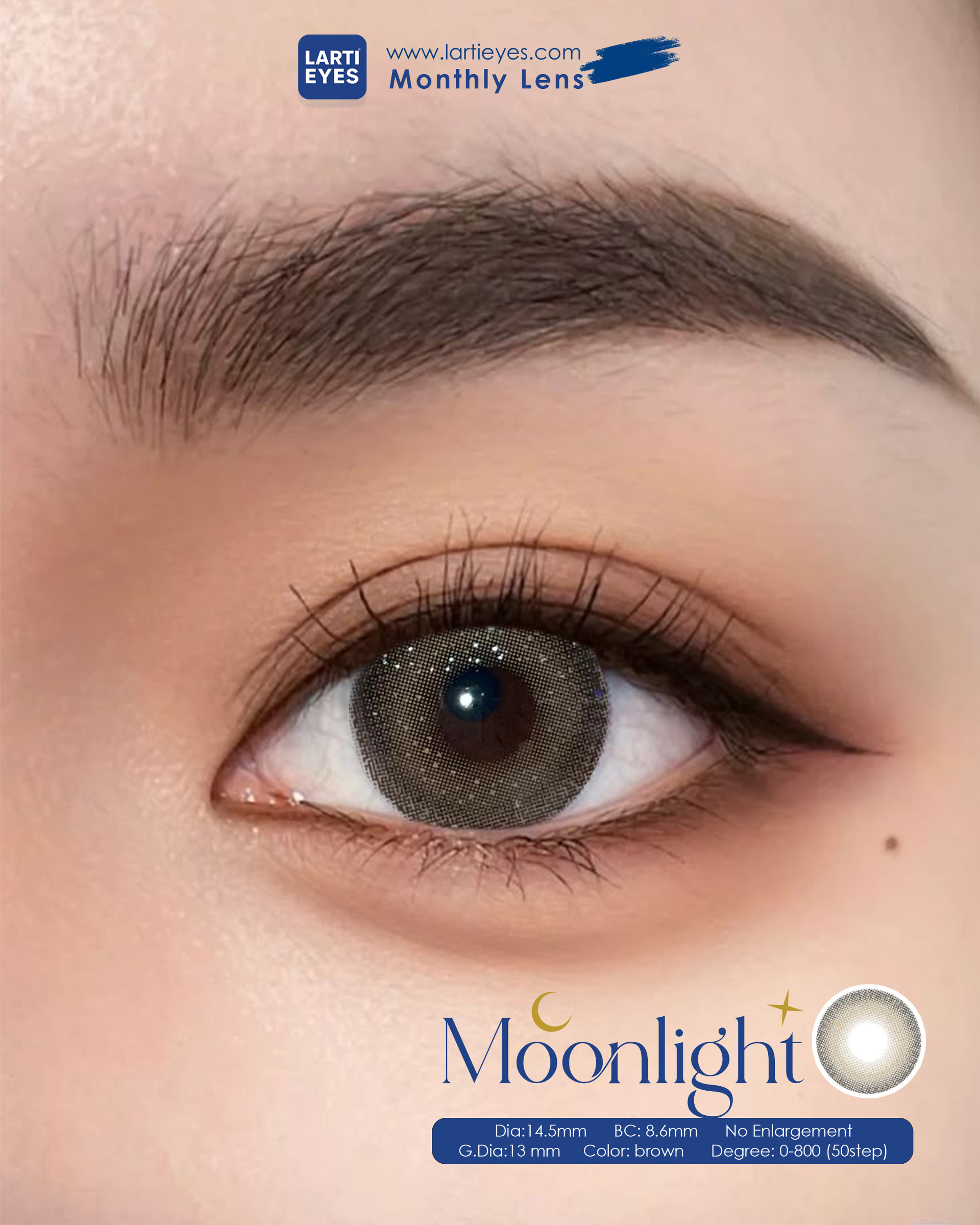 Moonlight brown  focus eyes