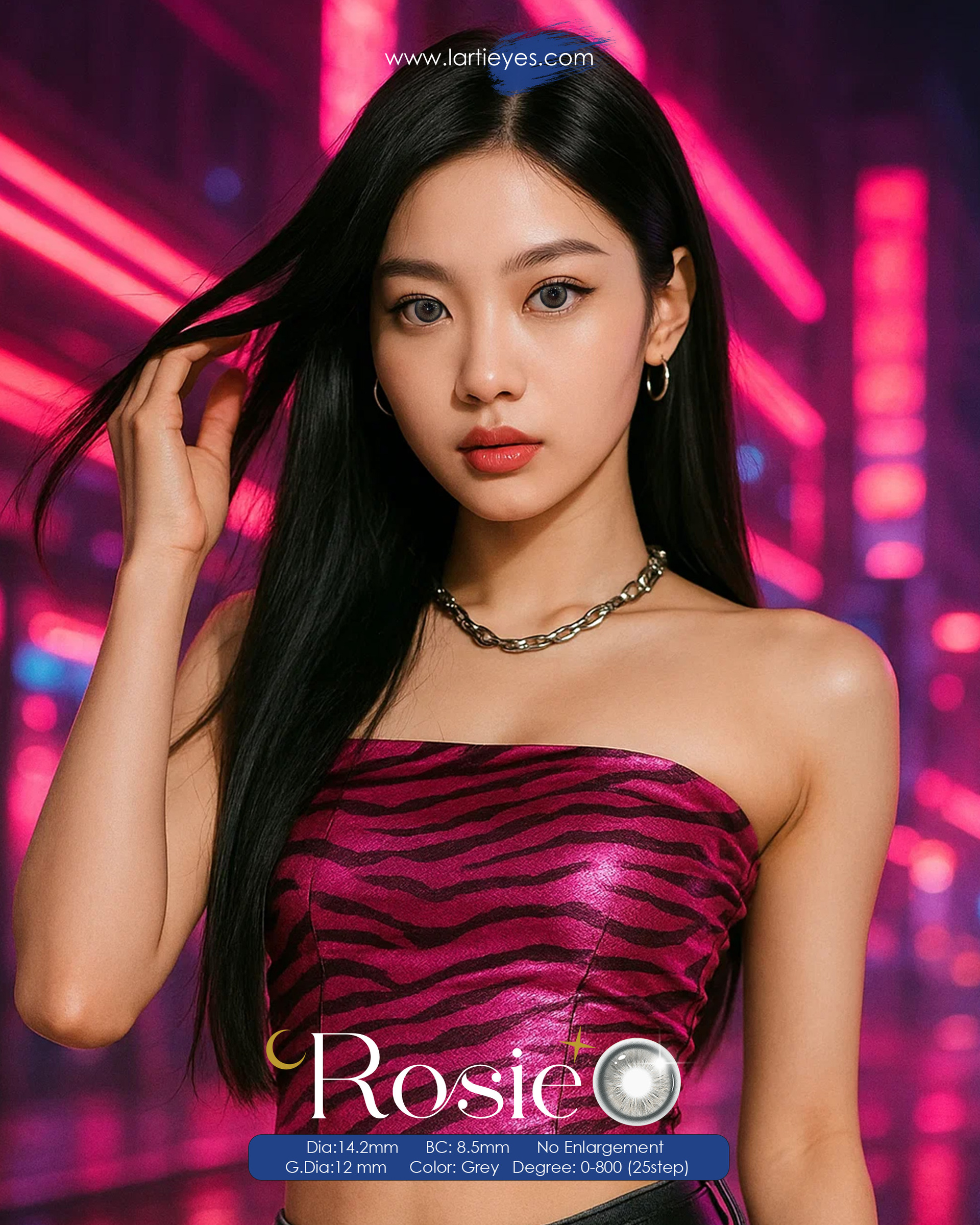 Rosie grey model 3
