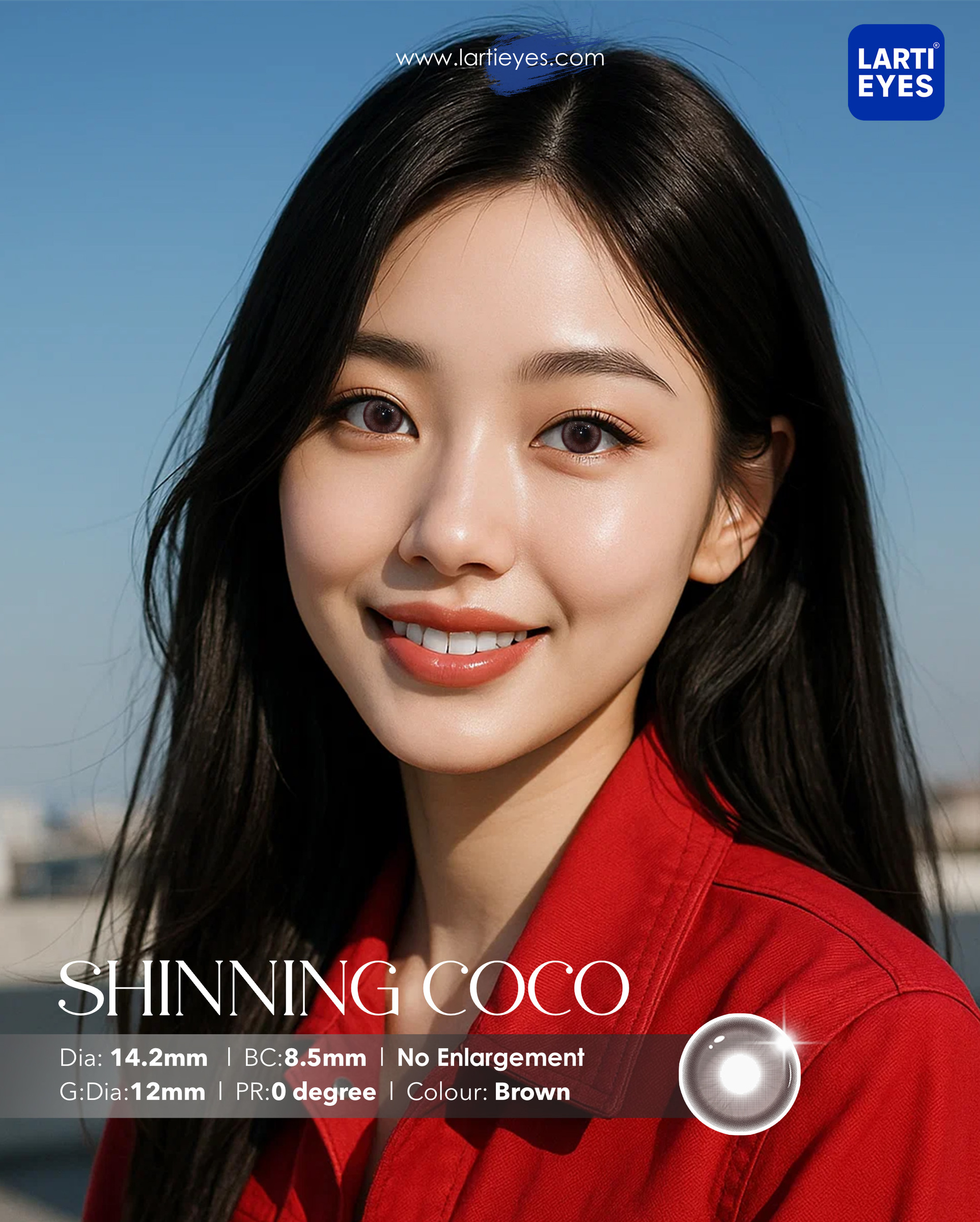 Shinning Coco Brown  model 2