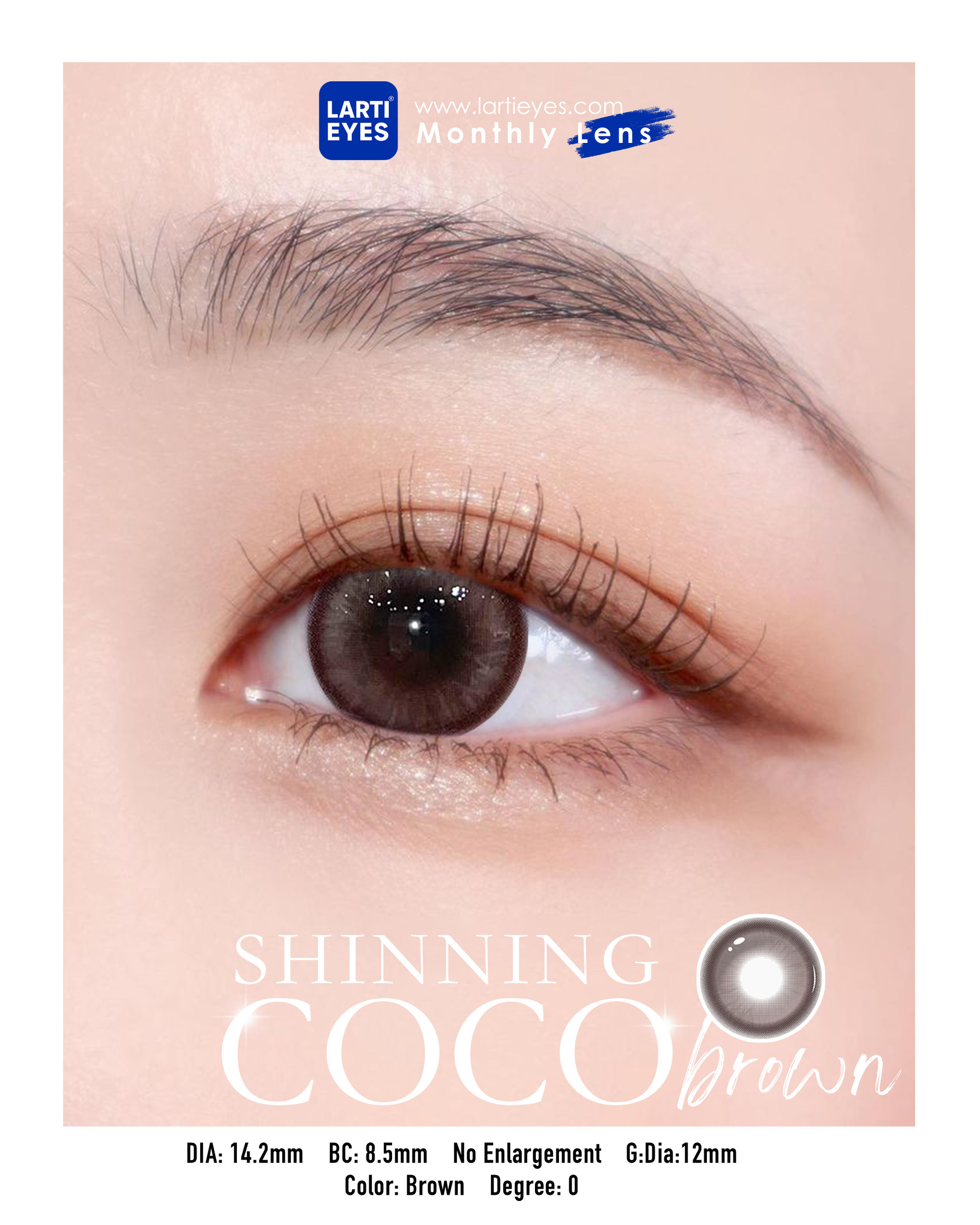 Shinning Coco Brown Focus eyes