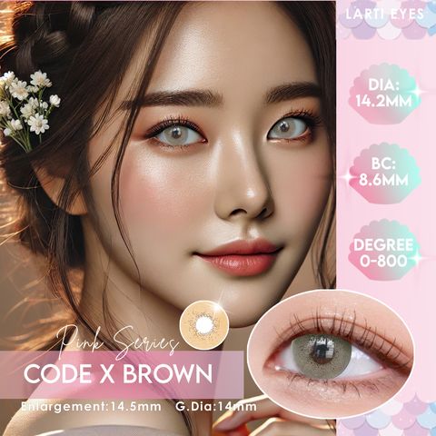 Code X brown Cover