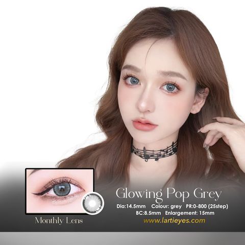 Glowing Pop grey  Cover