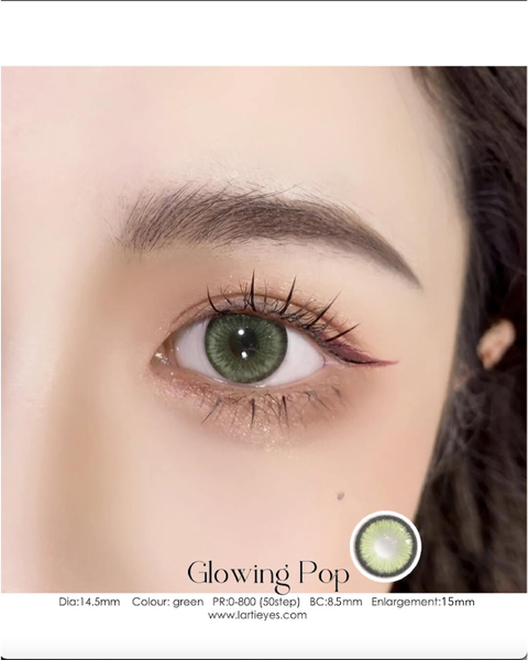 glowing pop green ce