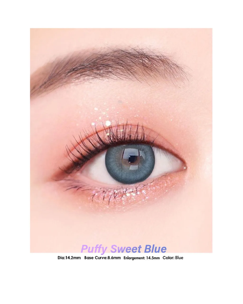 puffy sweet blue ce