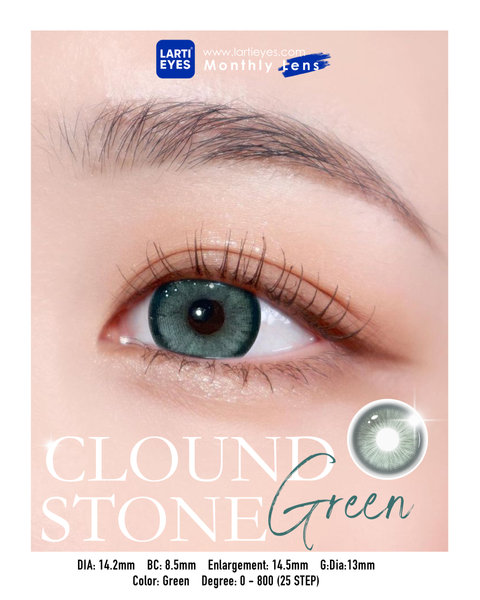 Clound Stone Green Focus Eyes