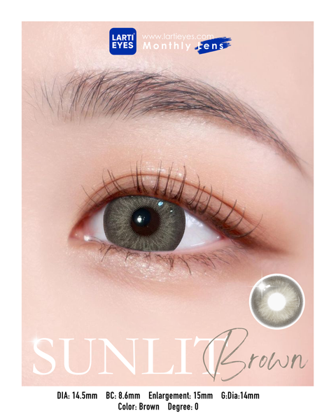 Sunlit Brown Focus Eyes