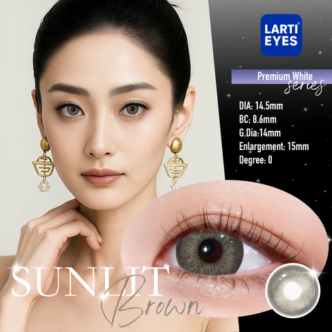 Sunlit Brown Web Cover