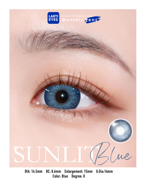 Sunlit Blue Focus Eyes