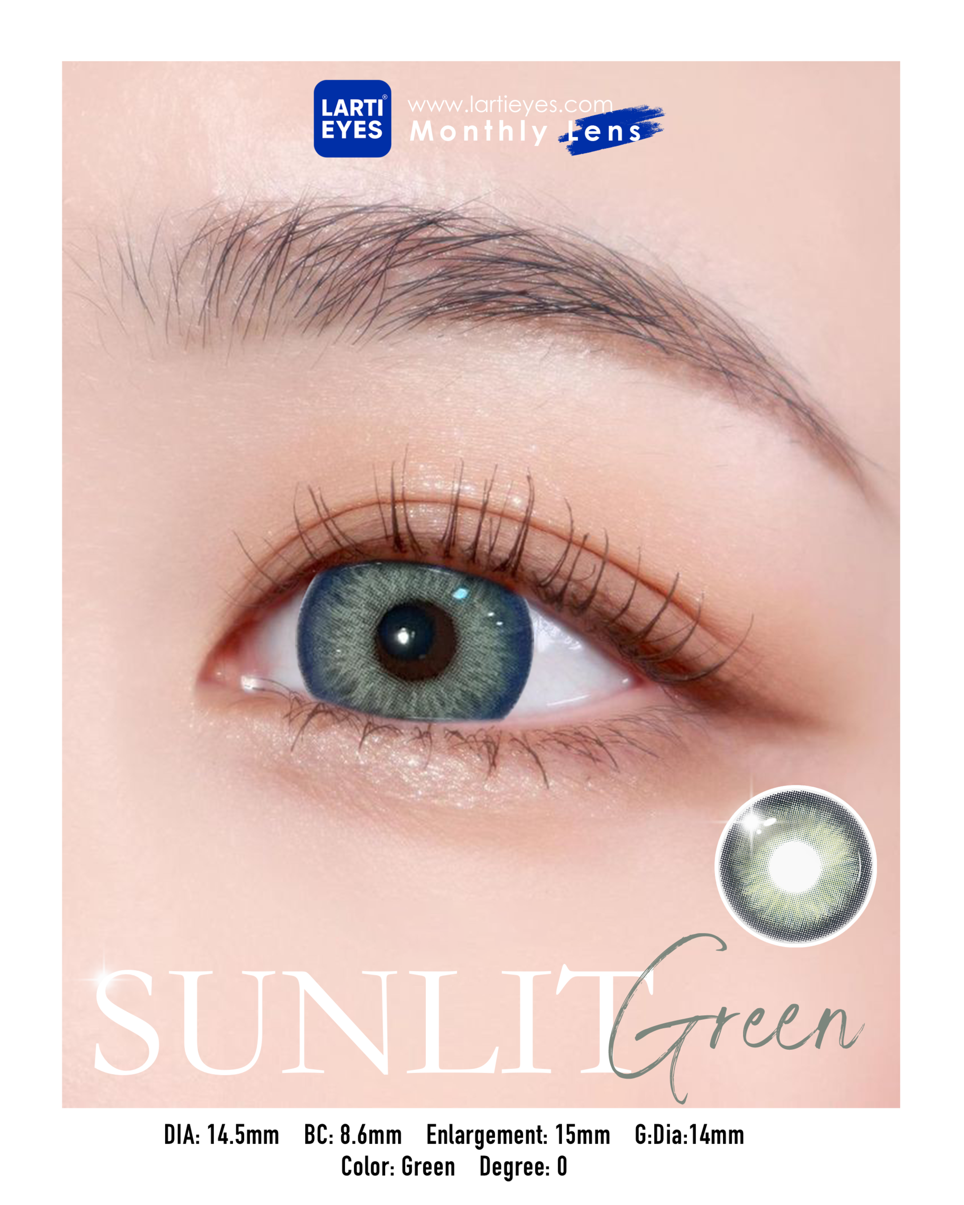 Sunlit Green Focus Eyes