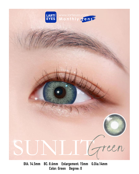 Sunlit Green Focus Eyes