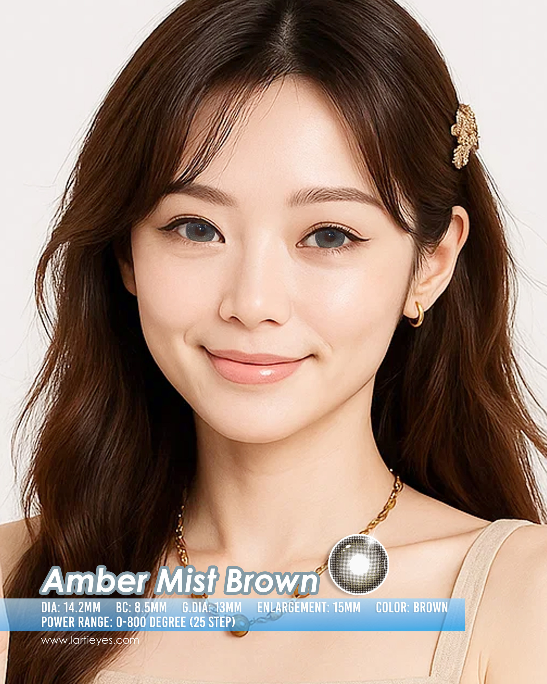 amber mist brown