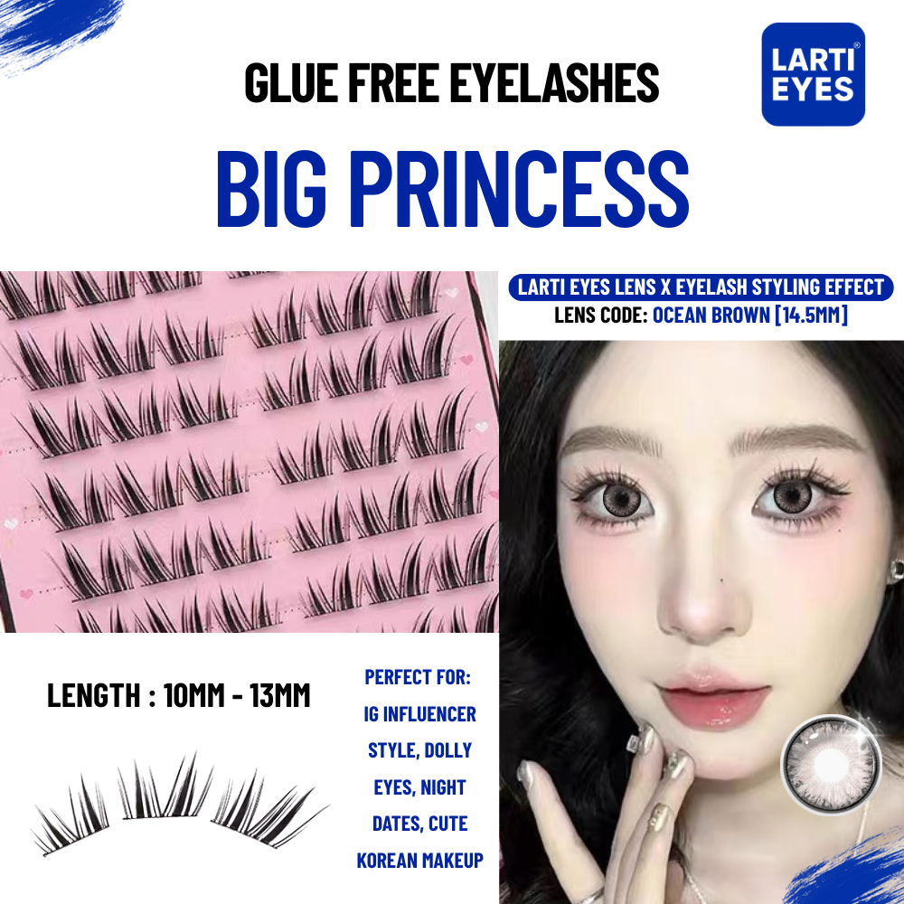 Glue Free Eyelashes (Big Princess)
