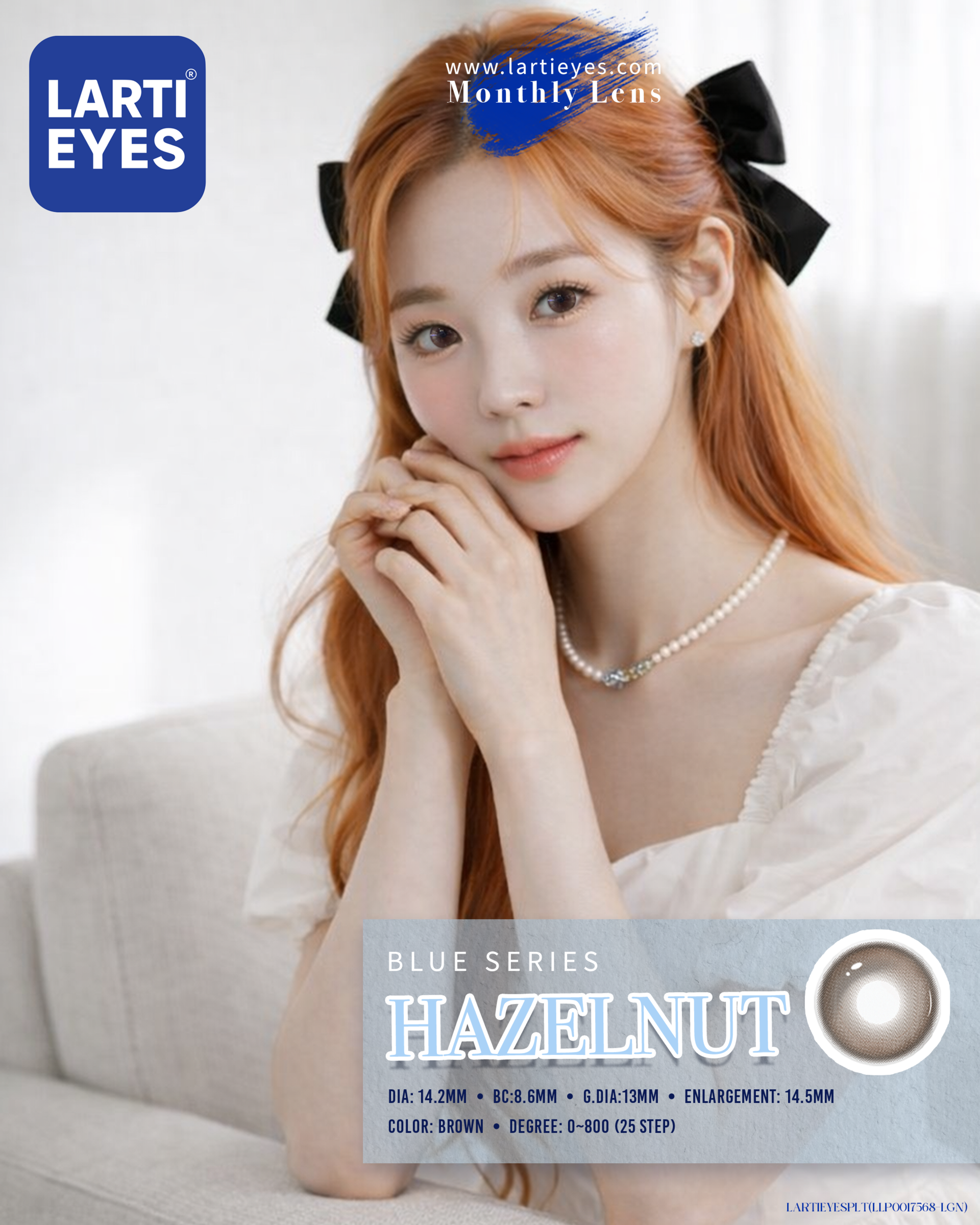 Blue Series - Hazelnut Brown Model 4