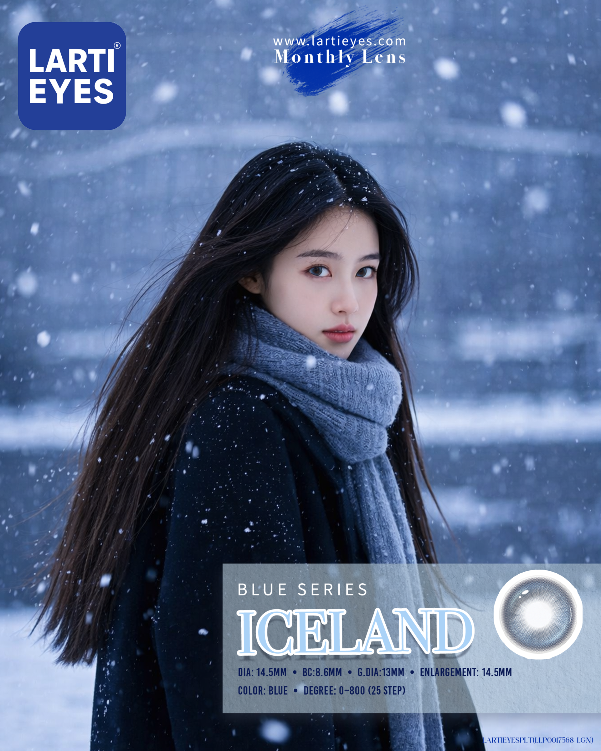 Blue Series - Iceland Blue Model 2