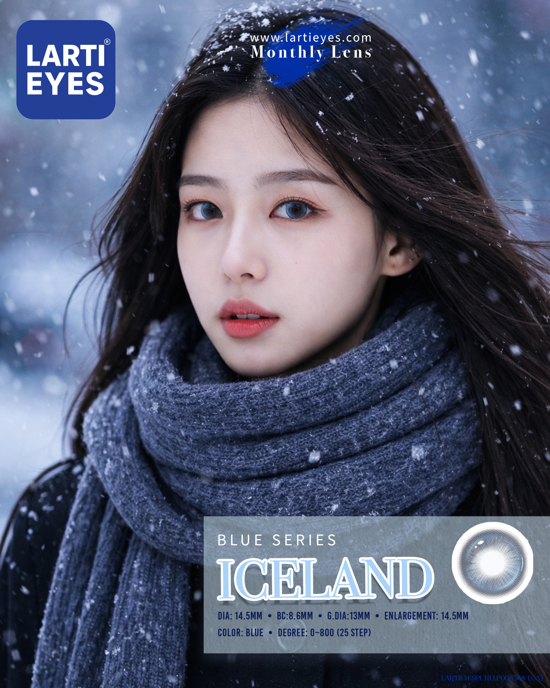Blue Series - Iceland Blue Model 1