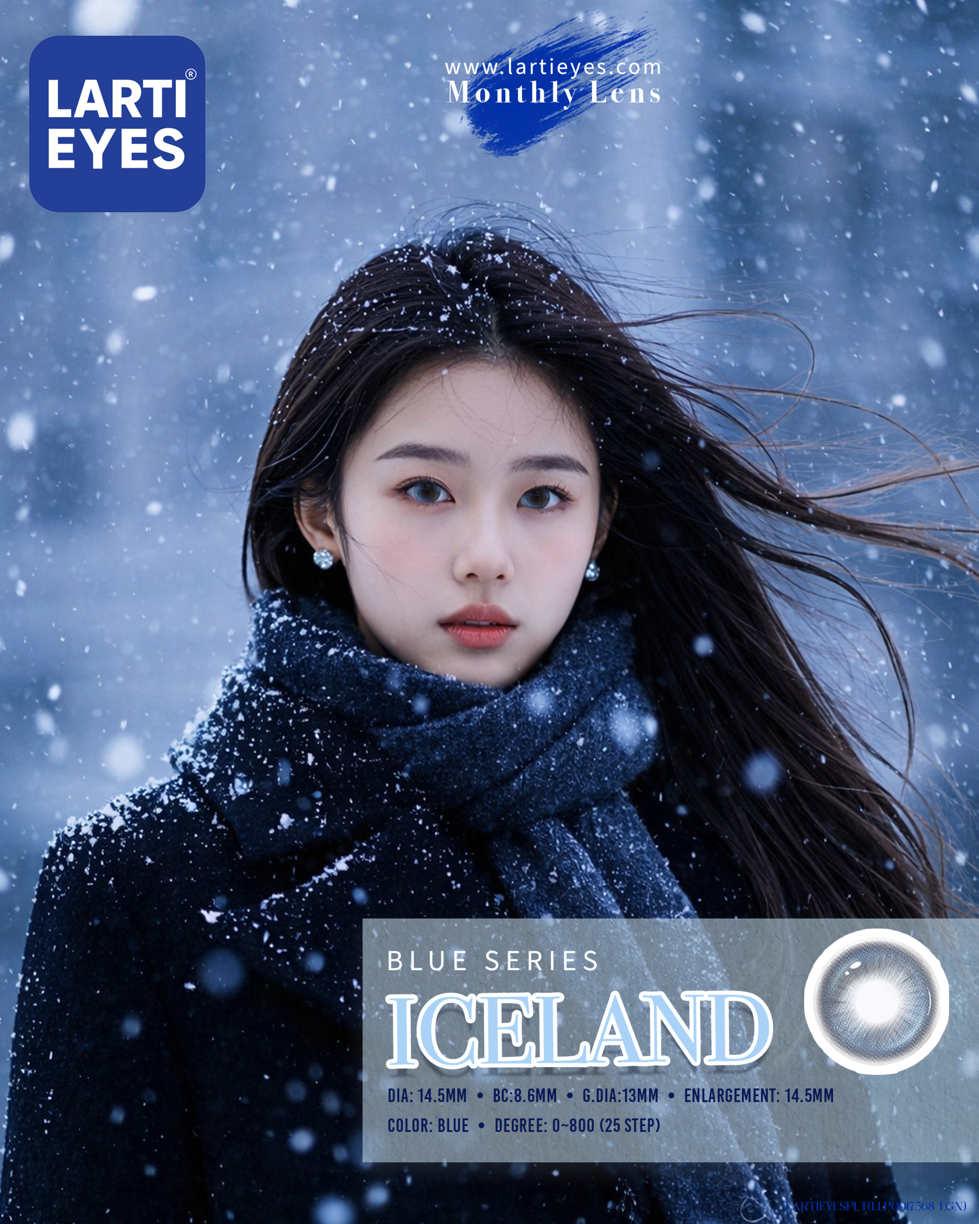 Blue Series - Iceland Blue Model 4
