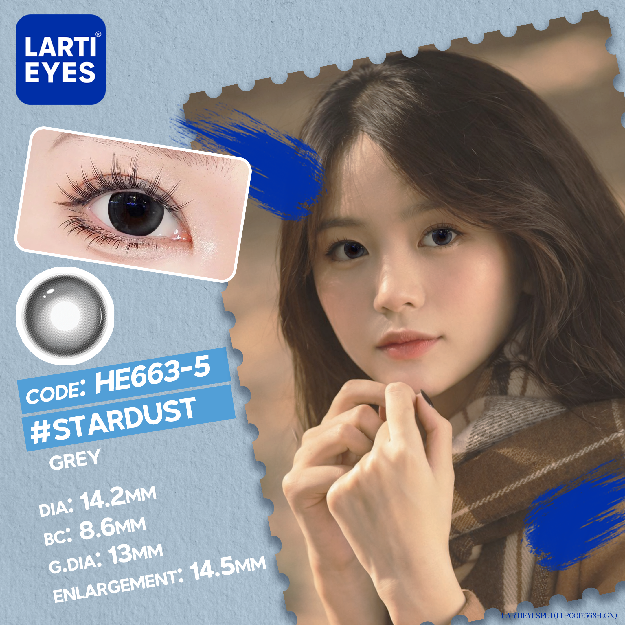 Blue Series Website Cover - Stardust Grey