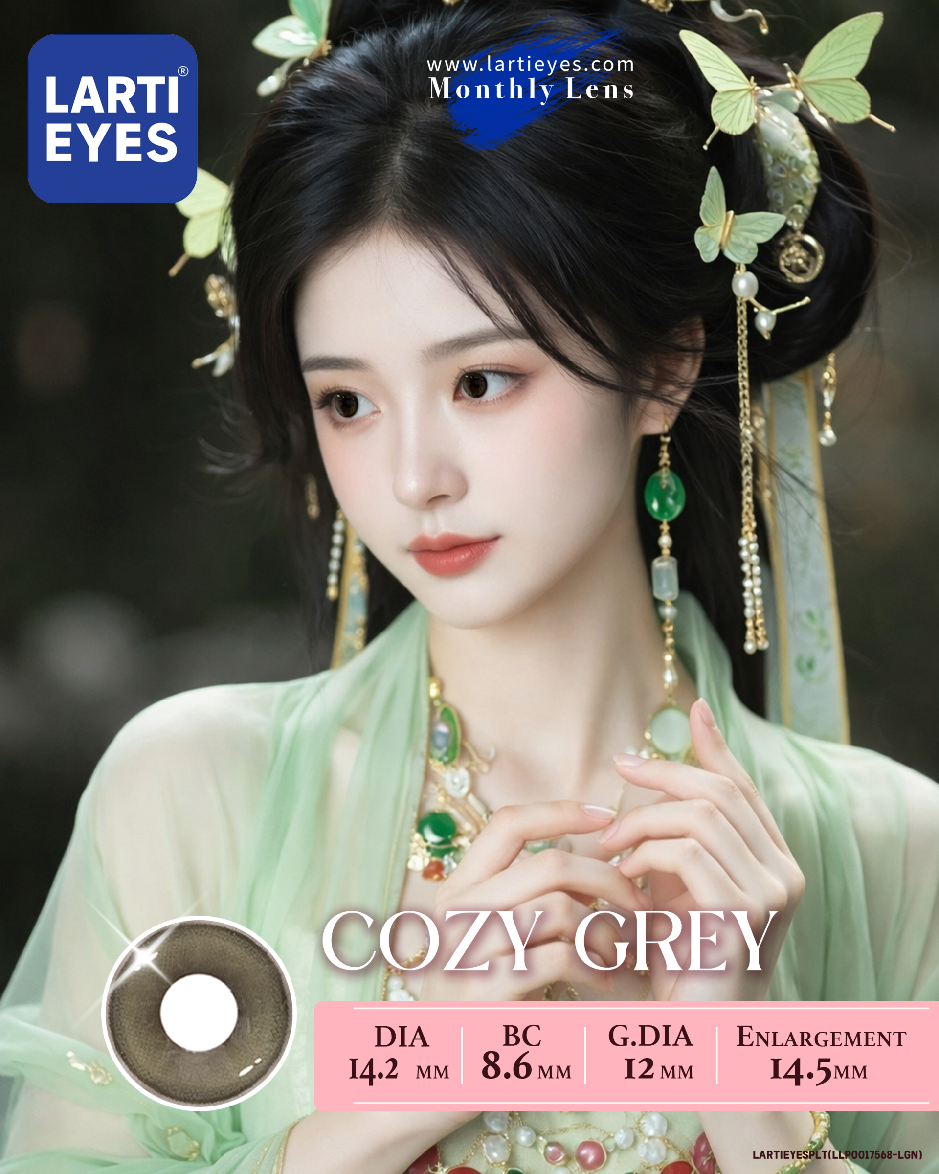 Pink Series - Cozy Grey Model 4