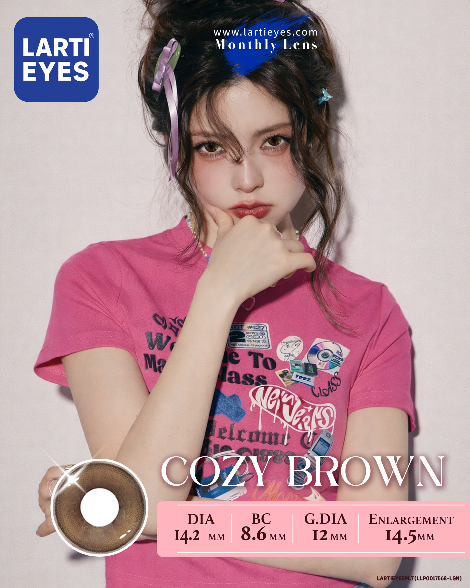 Pink Series - Cozy Brown Model 3