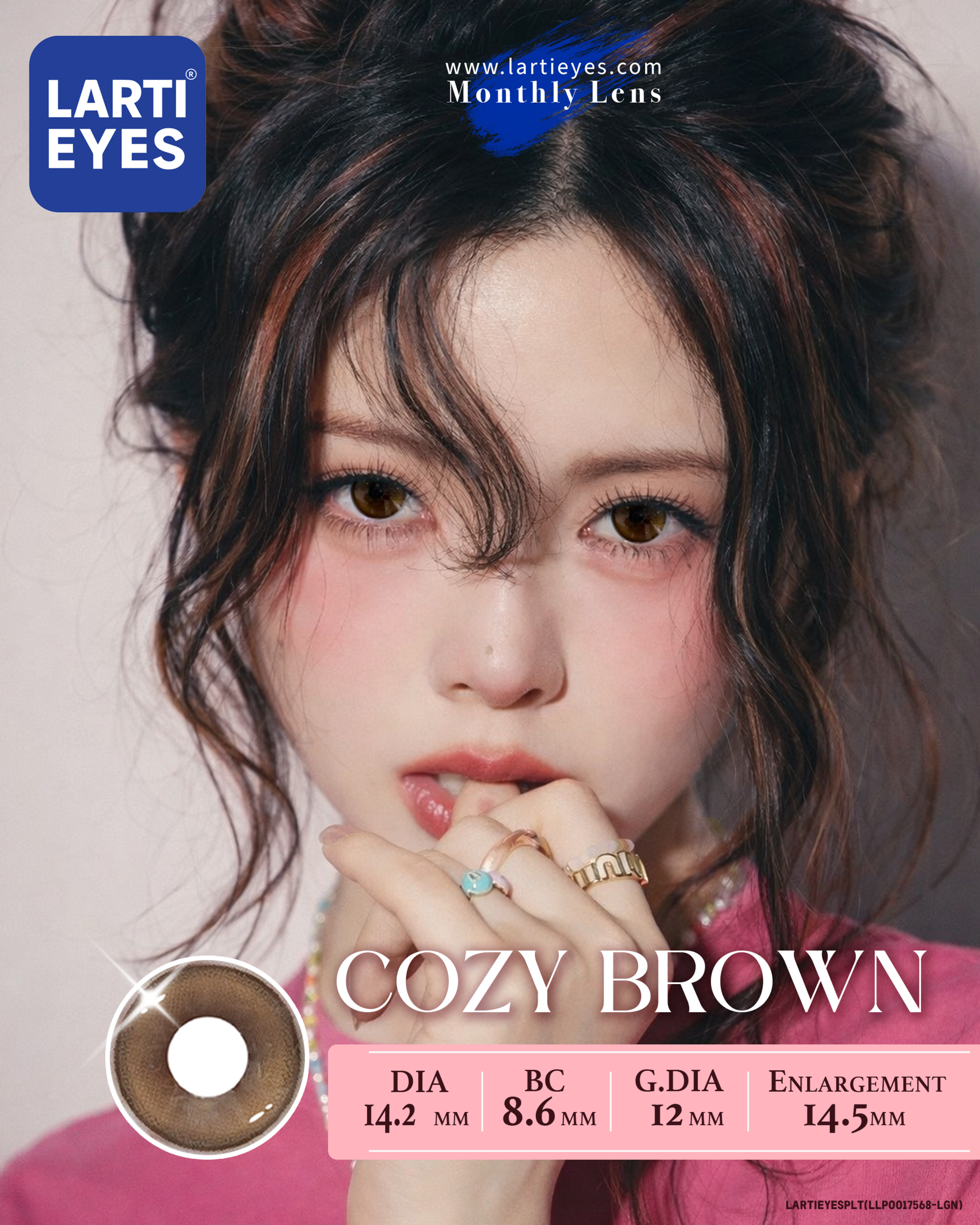 Pink Series - Cozy Brown Model 1