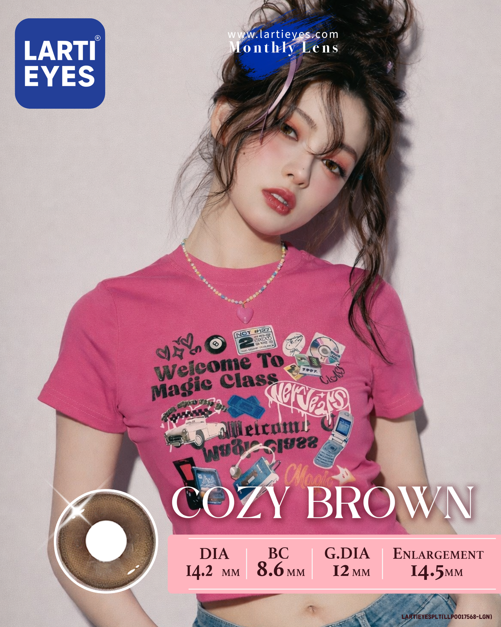 Pink Series - Cozy Brown Model 2