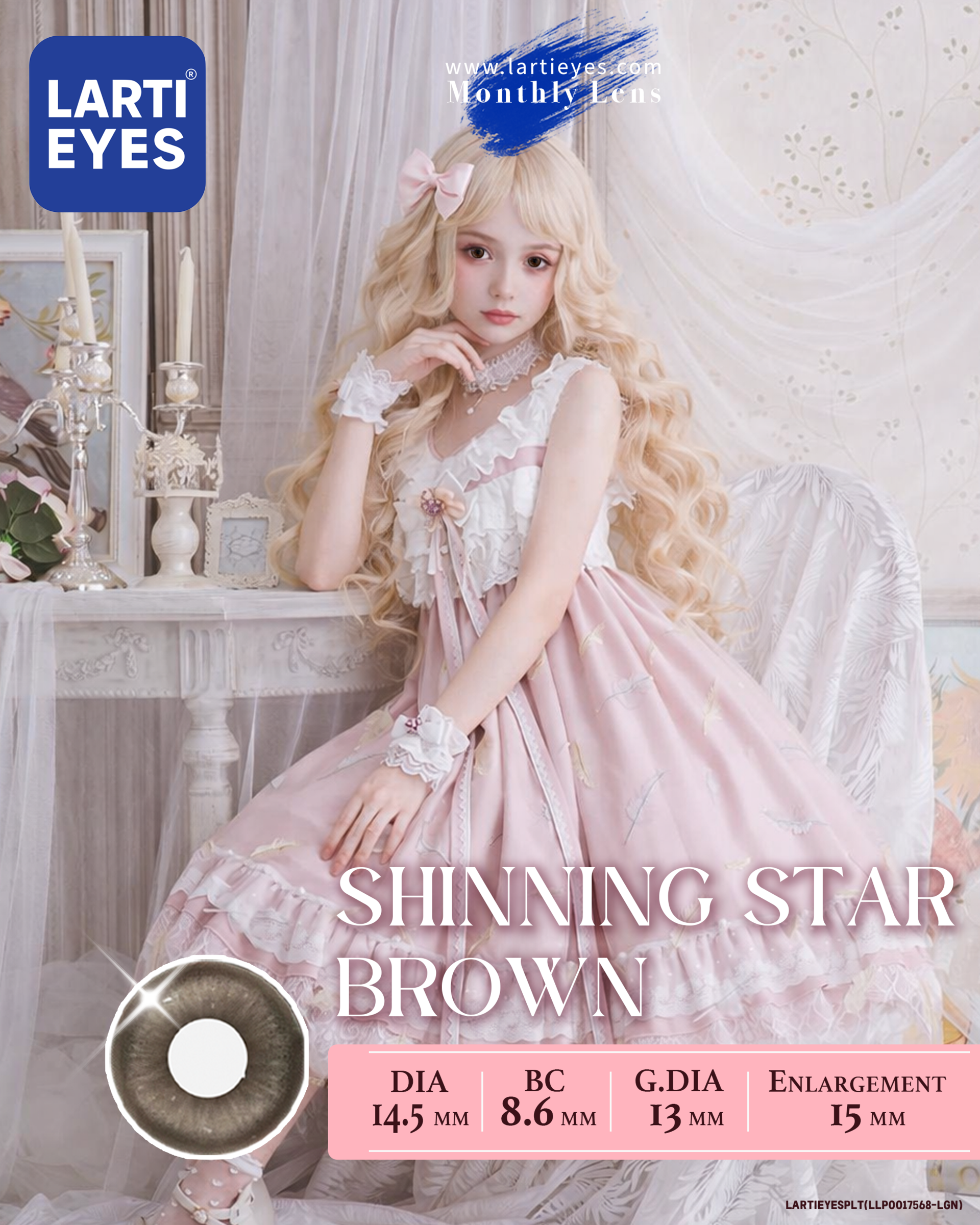 Pink Series - Shinning Star Brown Model 4