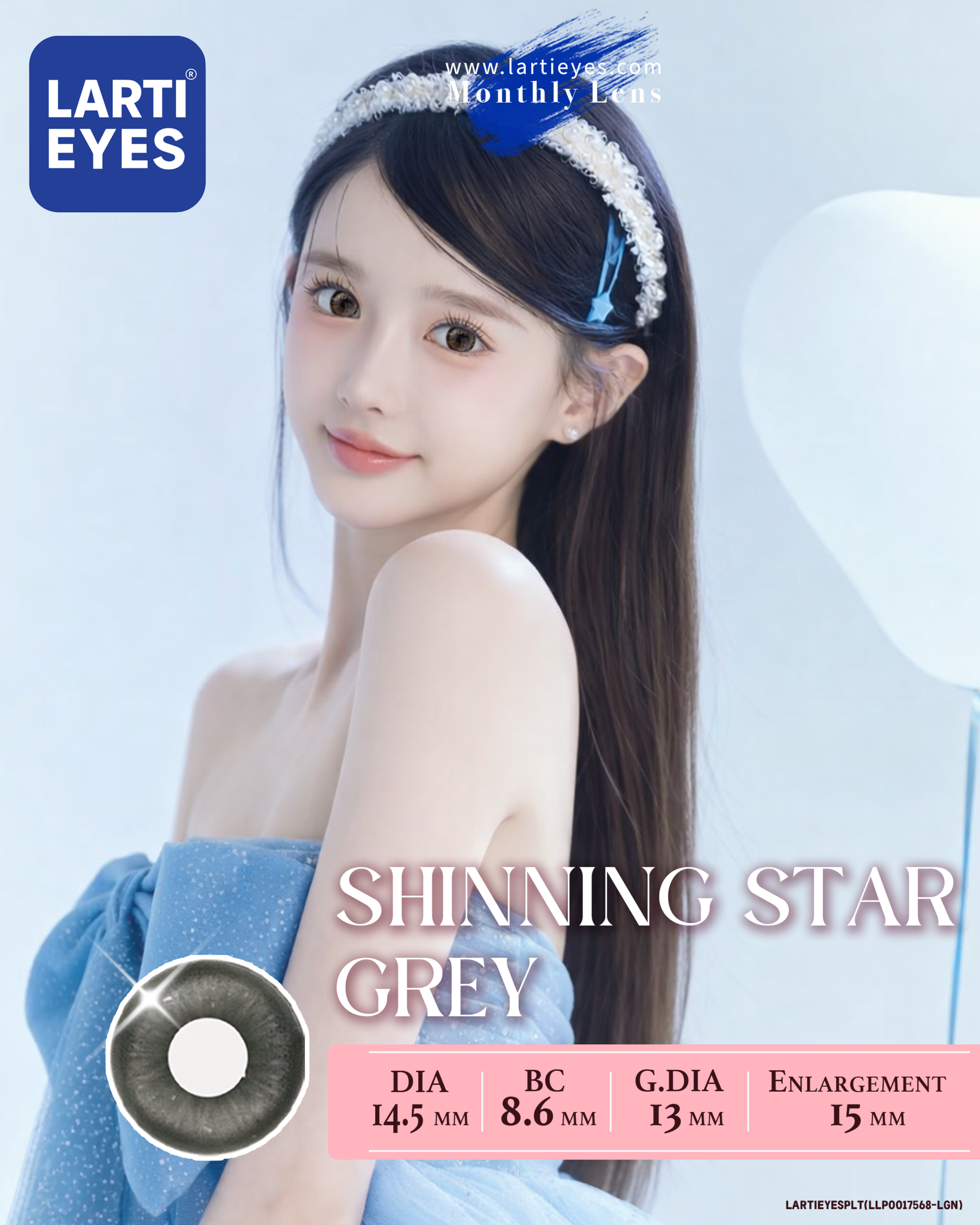 Pink Series - Shinning Star Grey Model 1