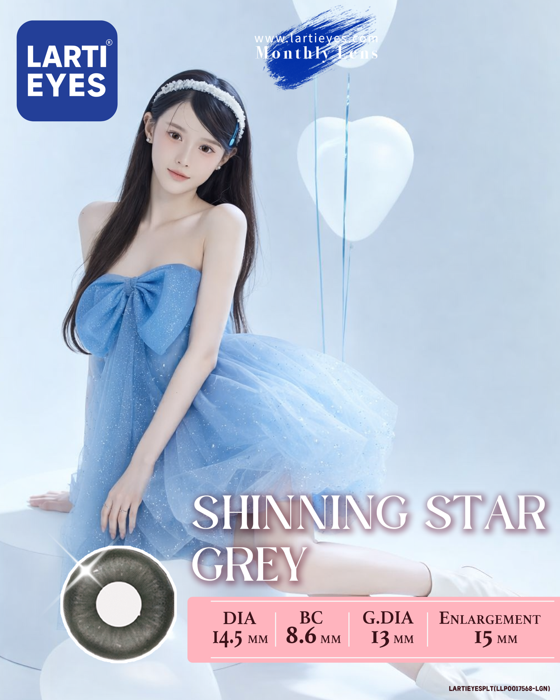 Pink Series - Shinning Star Grey Model 4