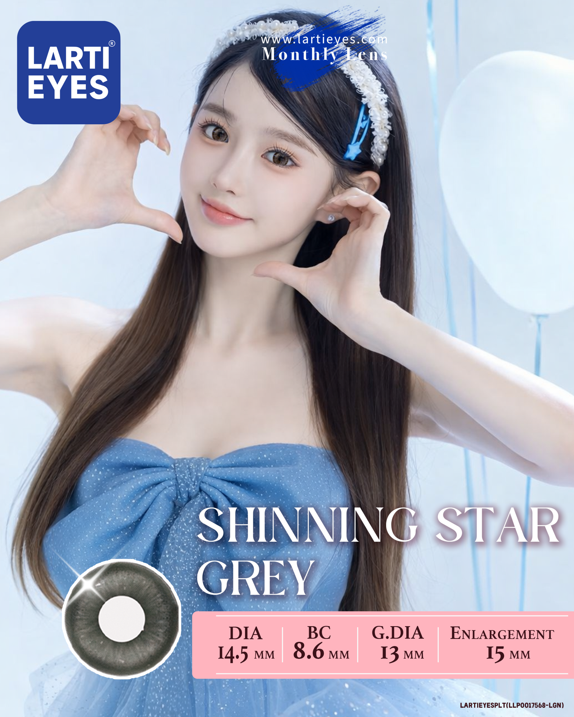 Pink Series - Shinning Star Grey Model 3