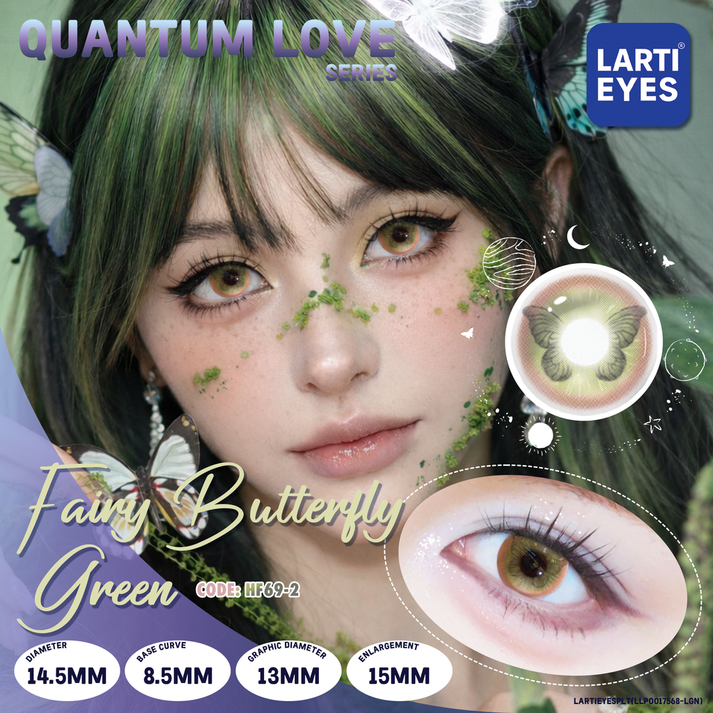 Quantum Love Series - Fairy Butterfly Green Website Cover