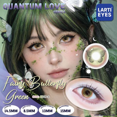 Quantum Love Series - Fairy Butterfly Green Website Cover