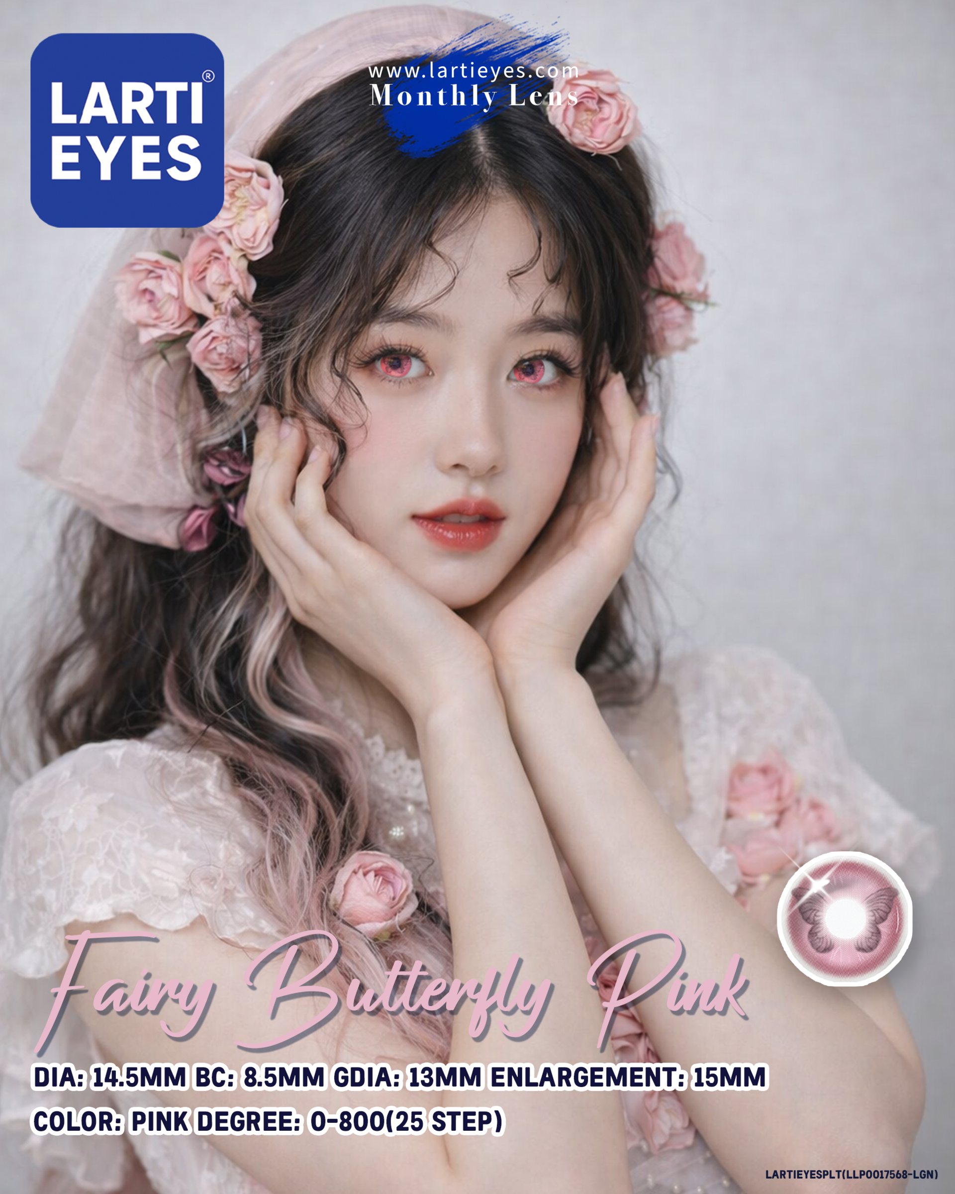 Quantum Love Series - Fairy Butterfly Pink Model 4