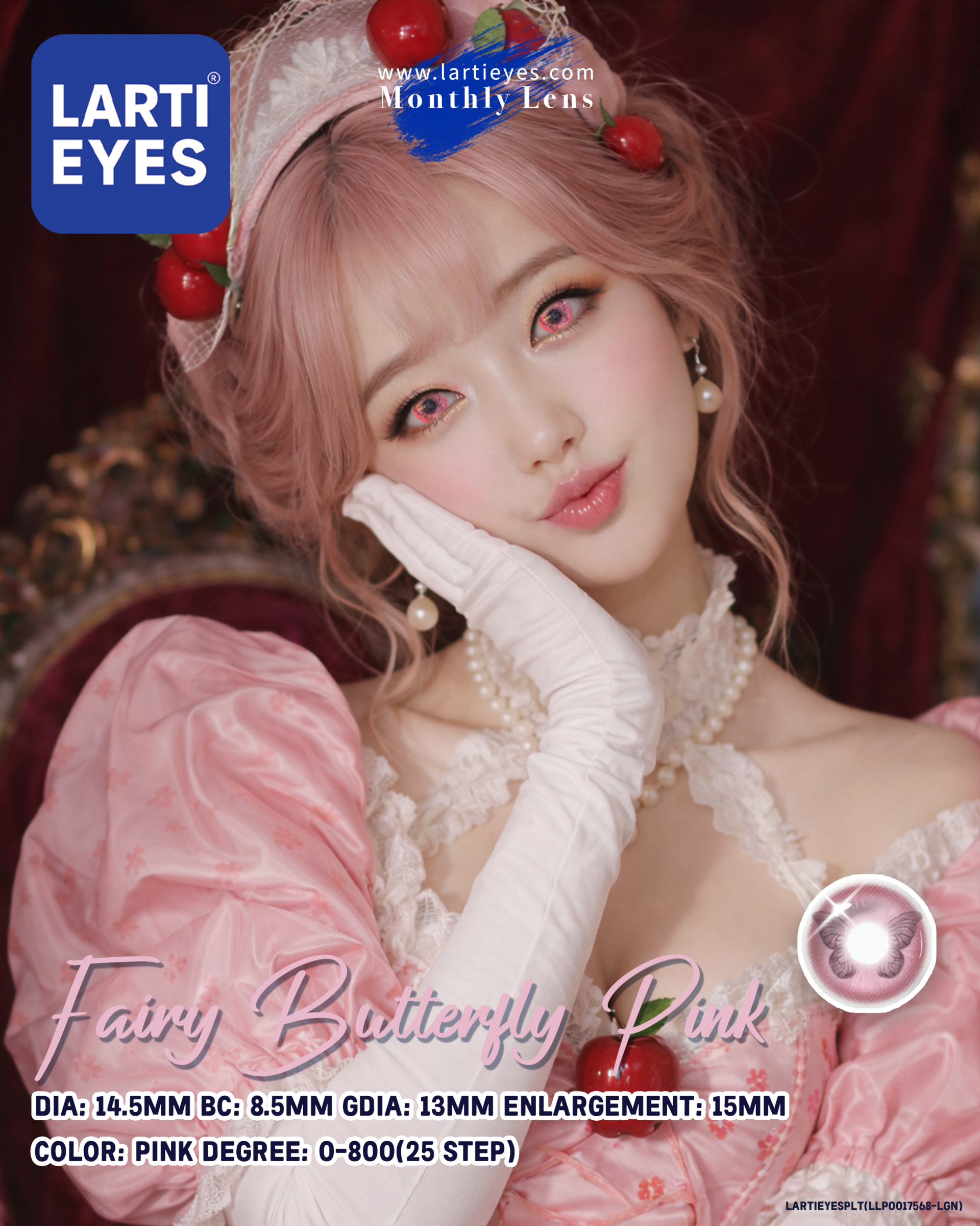 Quantum Love Series - Fairy Butterfly Pink Model 2