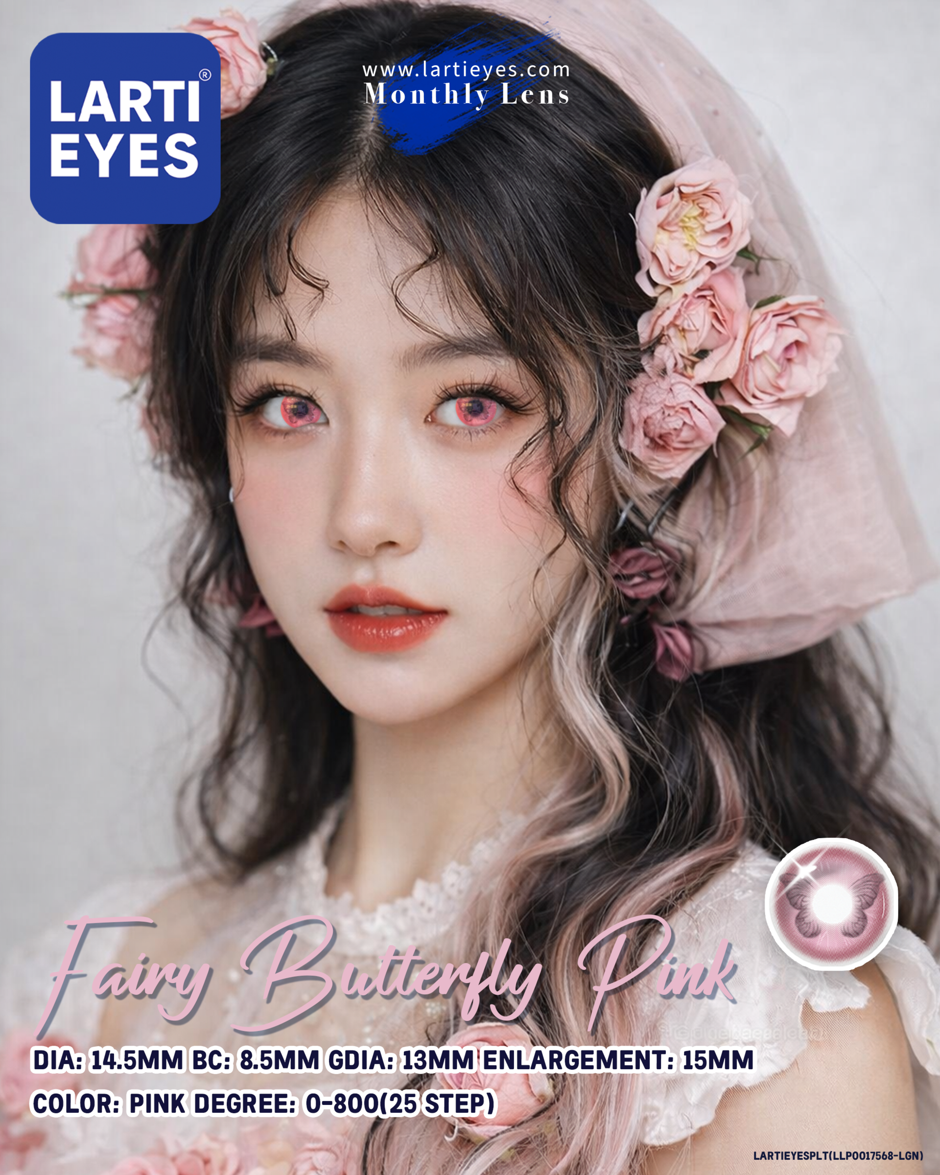 Quantum Love Series - Fairy Butterfly Pink Model 3